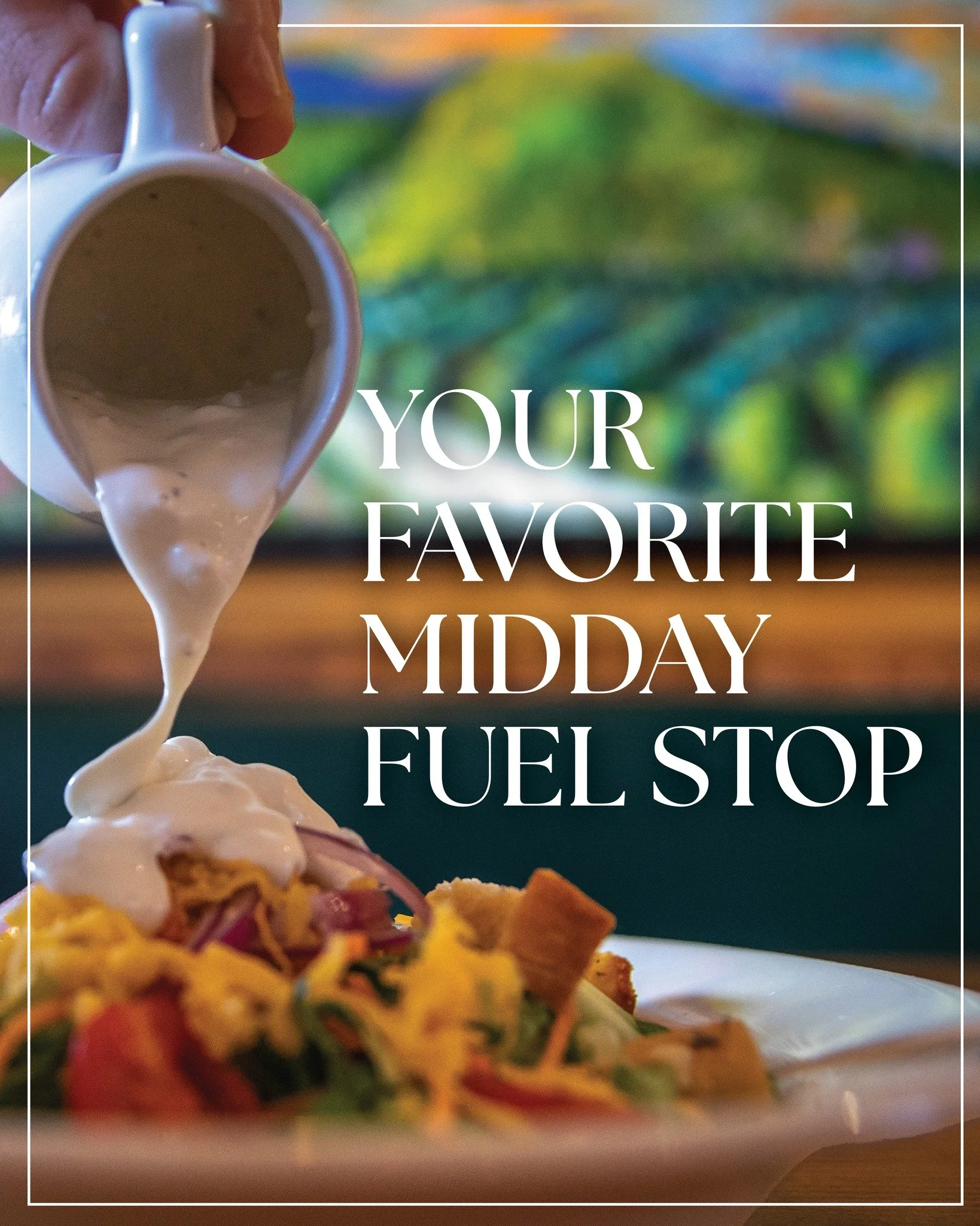 Finish off your day strong with an energizing and delicious lunch

#napaflats #lunchtime #eatlocaltulsa #fuelup #napaflatstulsa #favorites #bestrestauranttulsa #midddaybreak #savor #918eats #johncrancer