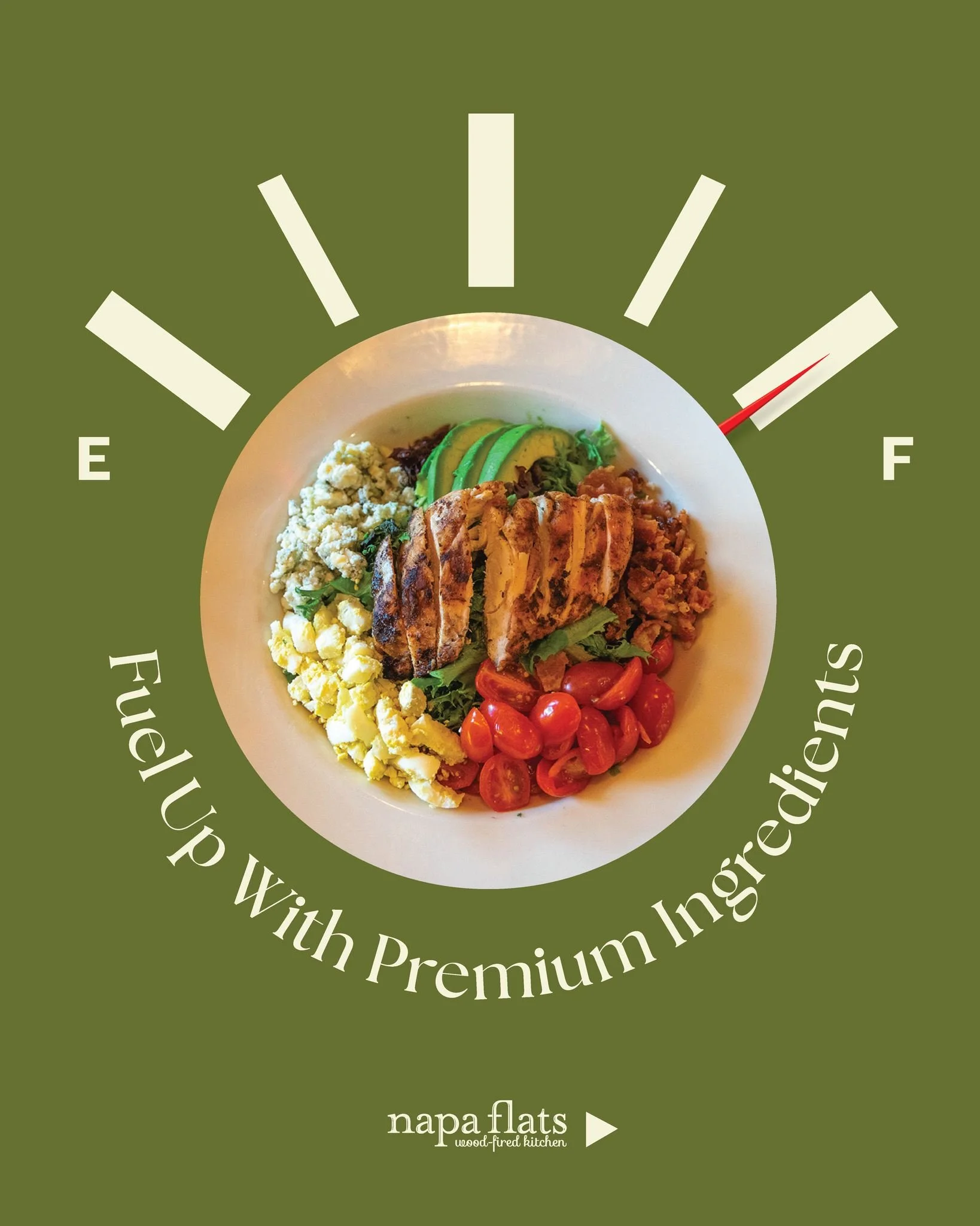 You deserve only the best ingredients to fuel our day

#napaflats #fuelup #eatlocaltulsa #premium #napaflatstulsa #favorites #bestrestauranttulsa #fuelgauge #savor #918eats #johncrancer