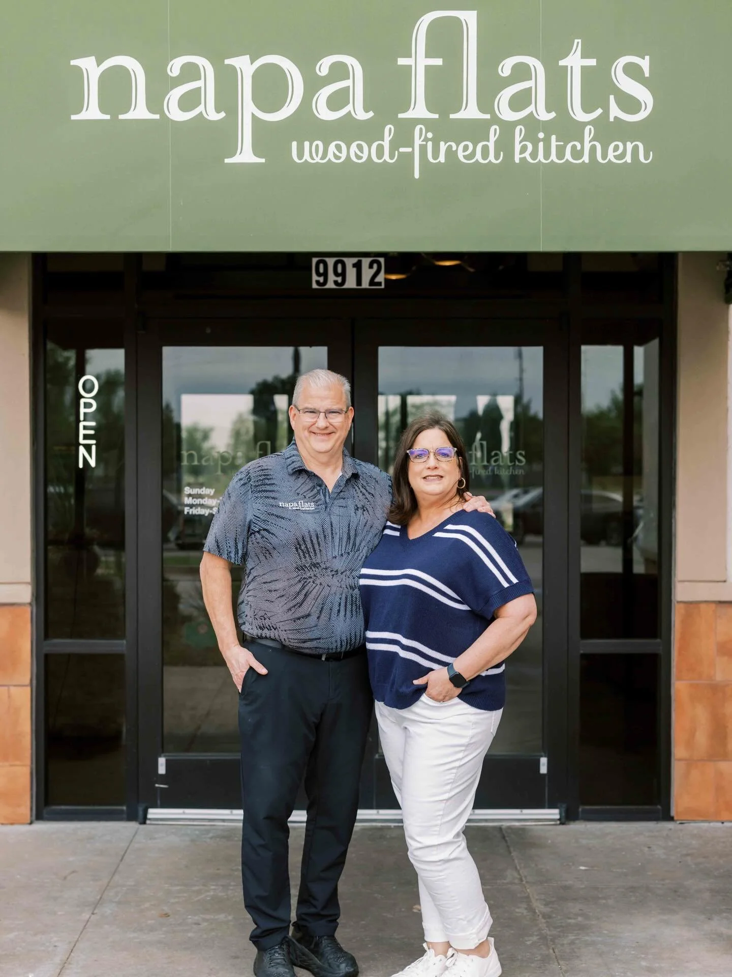 ✨Faces of Napa Flats ✨

Meet John and Catherine&mdash; the husband-and-wife team behind Napa Flats. From managing the restaurant to welcoming guests at the front door, they&rsquo;re involved in every part of creating the experience our guests know an