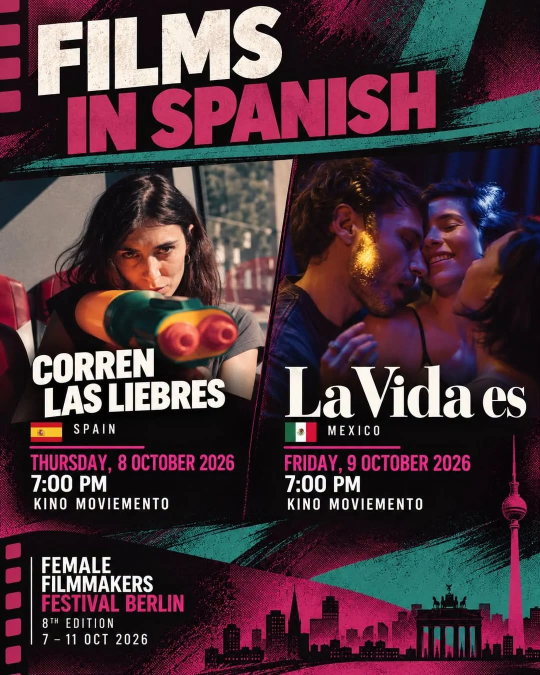 FEATURE FILMS IN SPANISH at FFFB 2026!