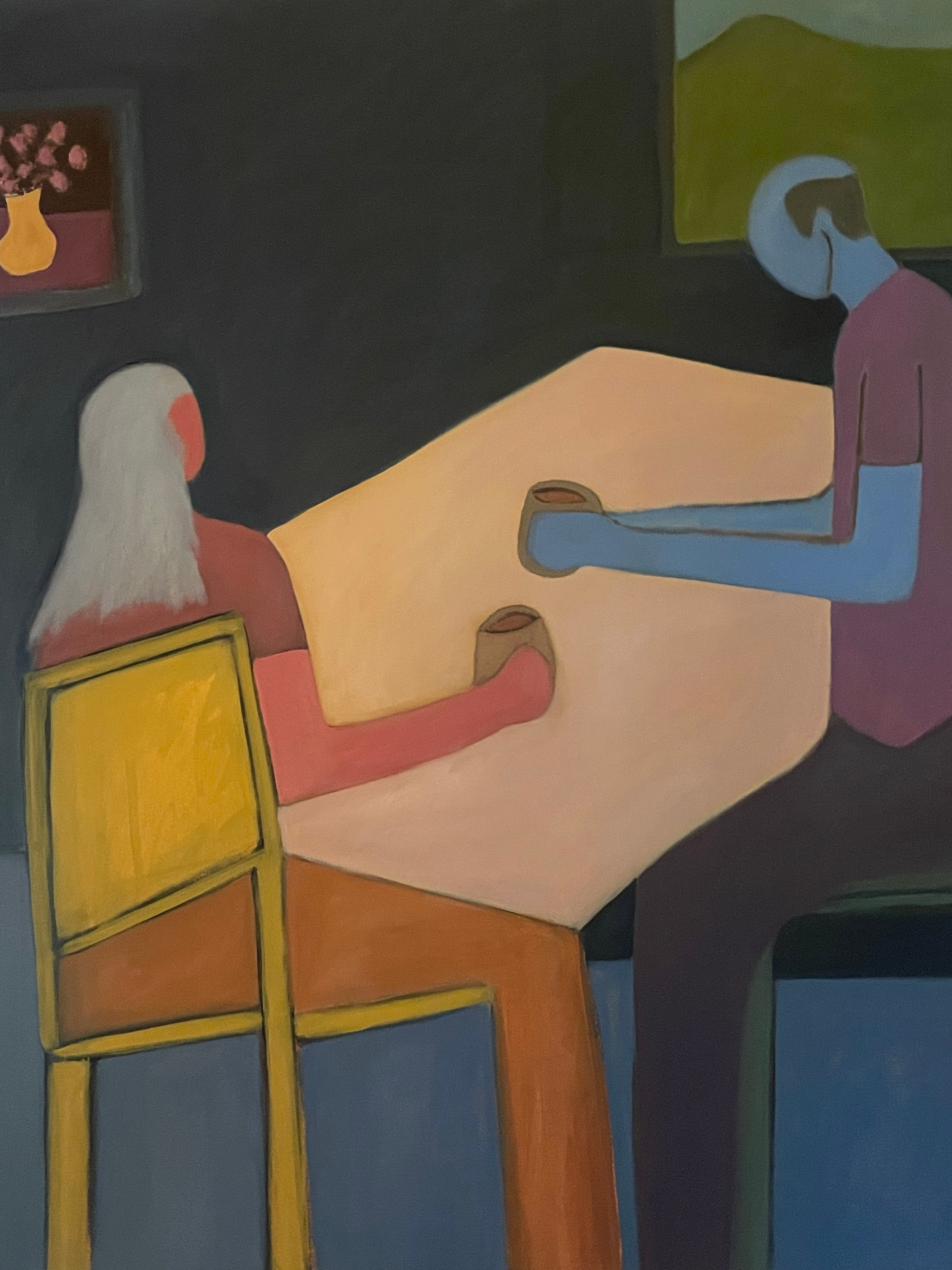 Morning Coffee | Oil on Canvas