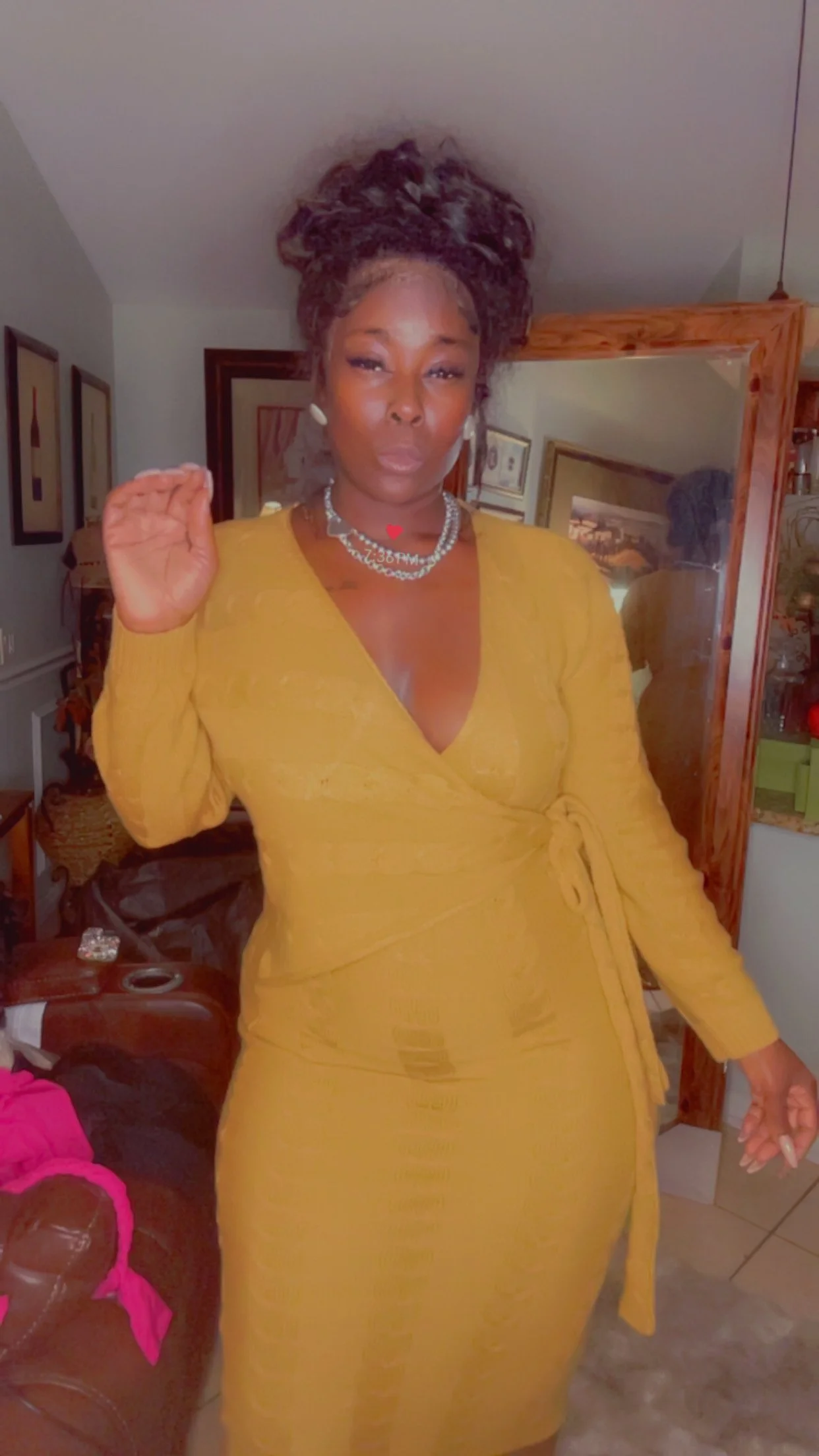 Side Orange Queen Dress .JPG