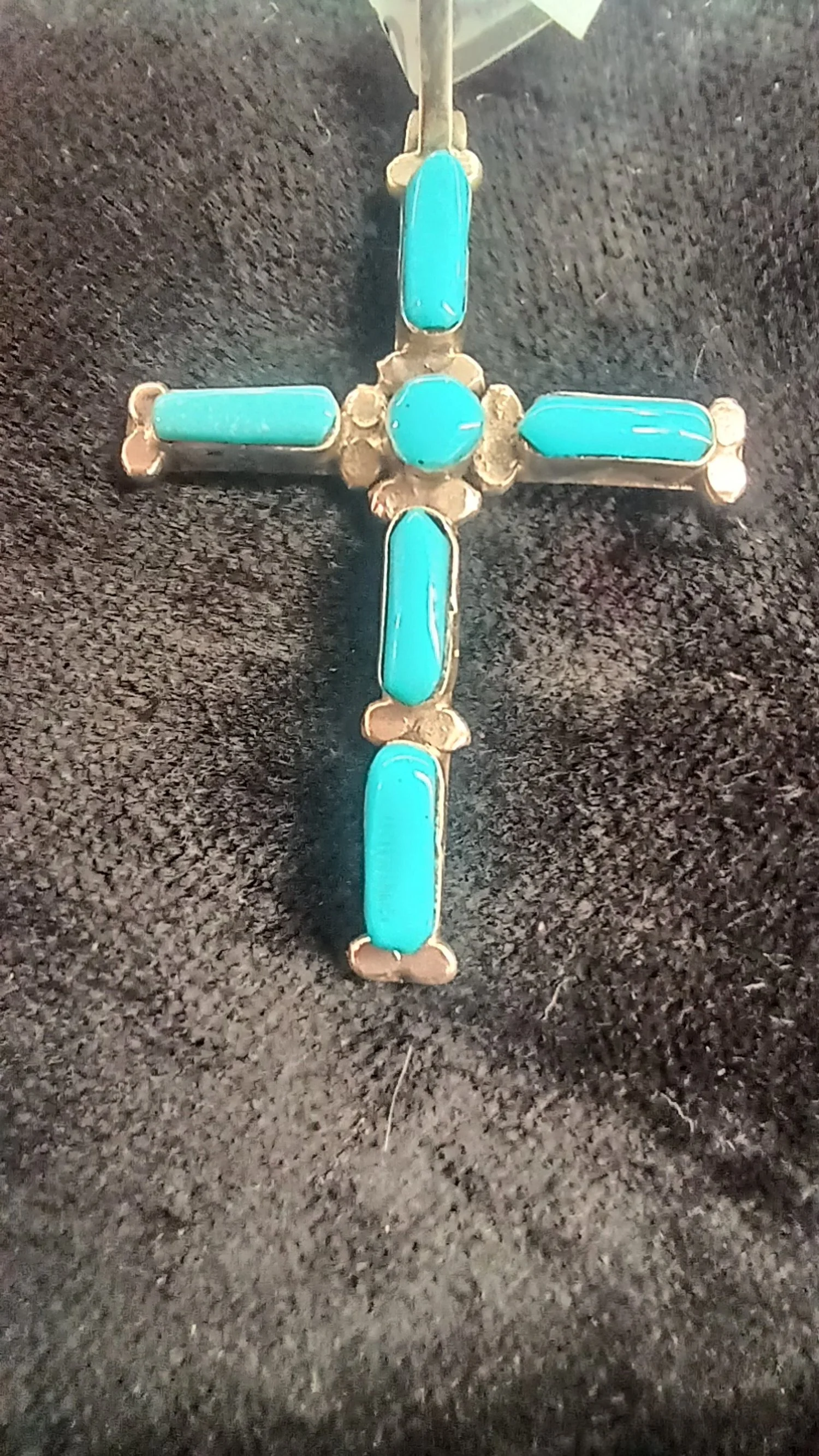Pendant Turquoise Cross