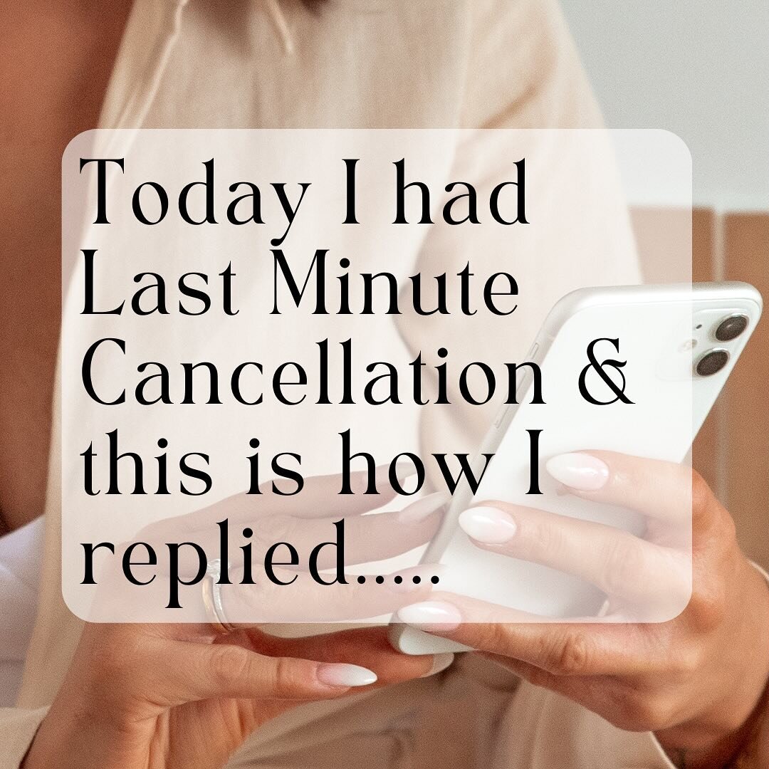 Today, I tossed my Business Cancellation Policy out the window! 

Why? 

Because in my world, policies are important, but they shouldn&rsquo;t overshadow the power of connection.

As a Business Coach and Salon Owner, I&rsquo;ll preach about policies 