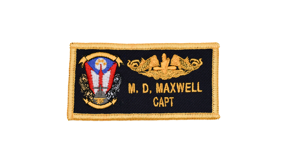 Squadron Embroidered Name Tags – MarinePatches.com - Custom