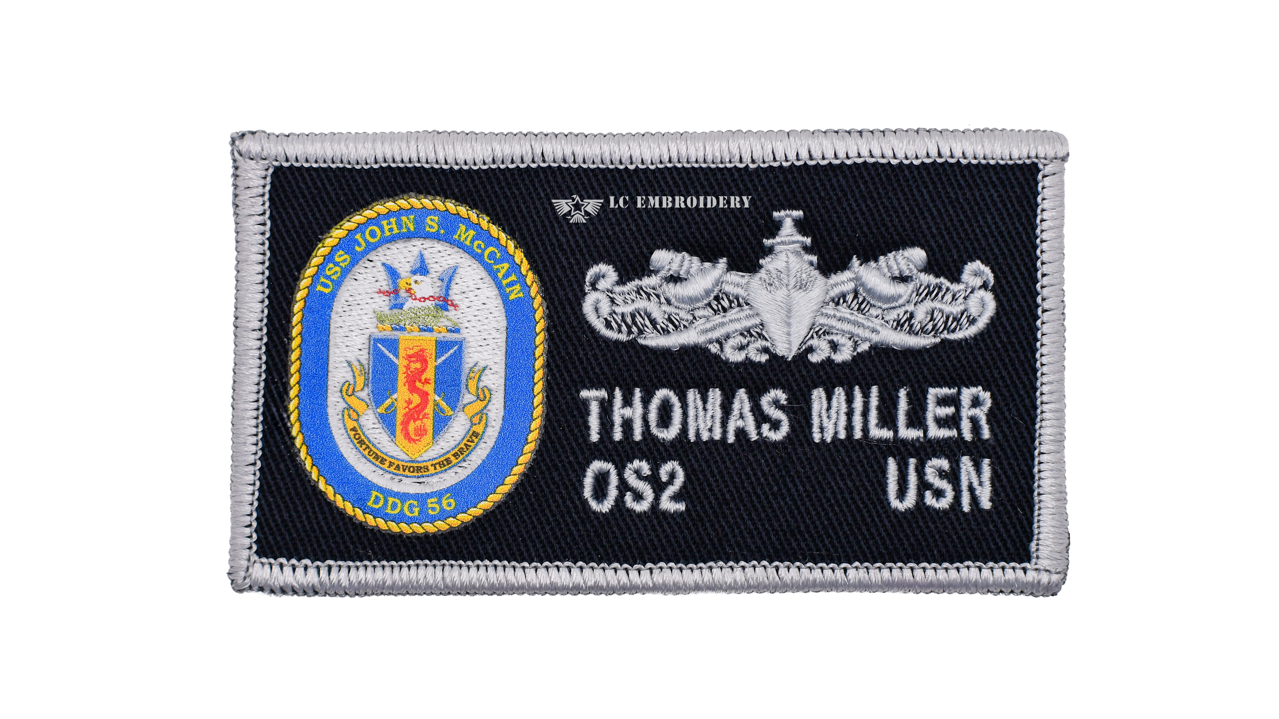 57.- USS JOHN S. McCAIN DDG 56- E6 AND ABOVE