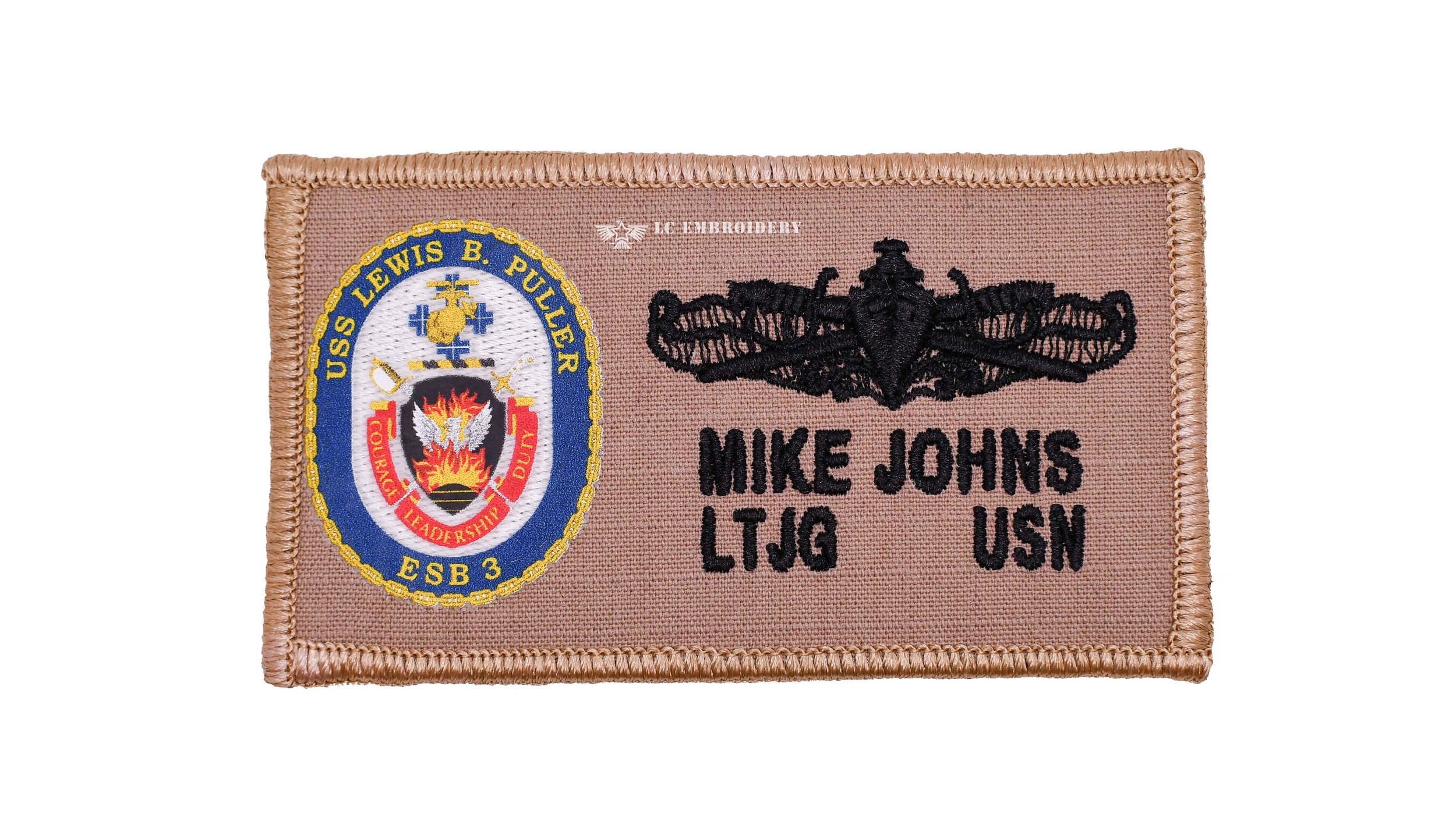 125.- USS LEWIS B. PULLER ESB 3 - 2POC E7 AND ABOVE