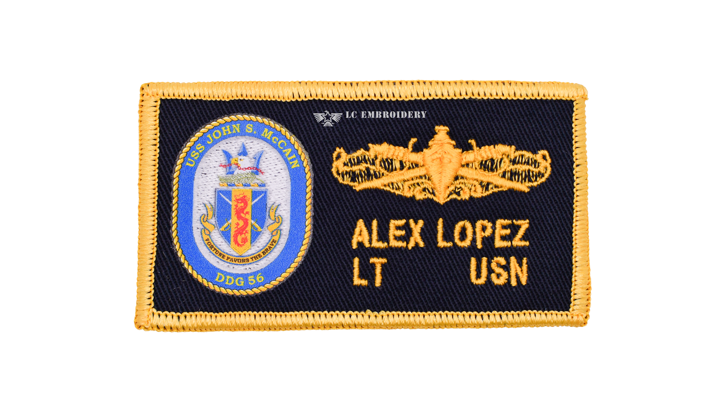 57.- USS JOHN S. McCAIN DDG 56- E7 AND ABOVE