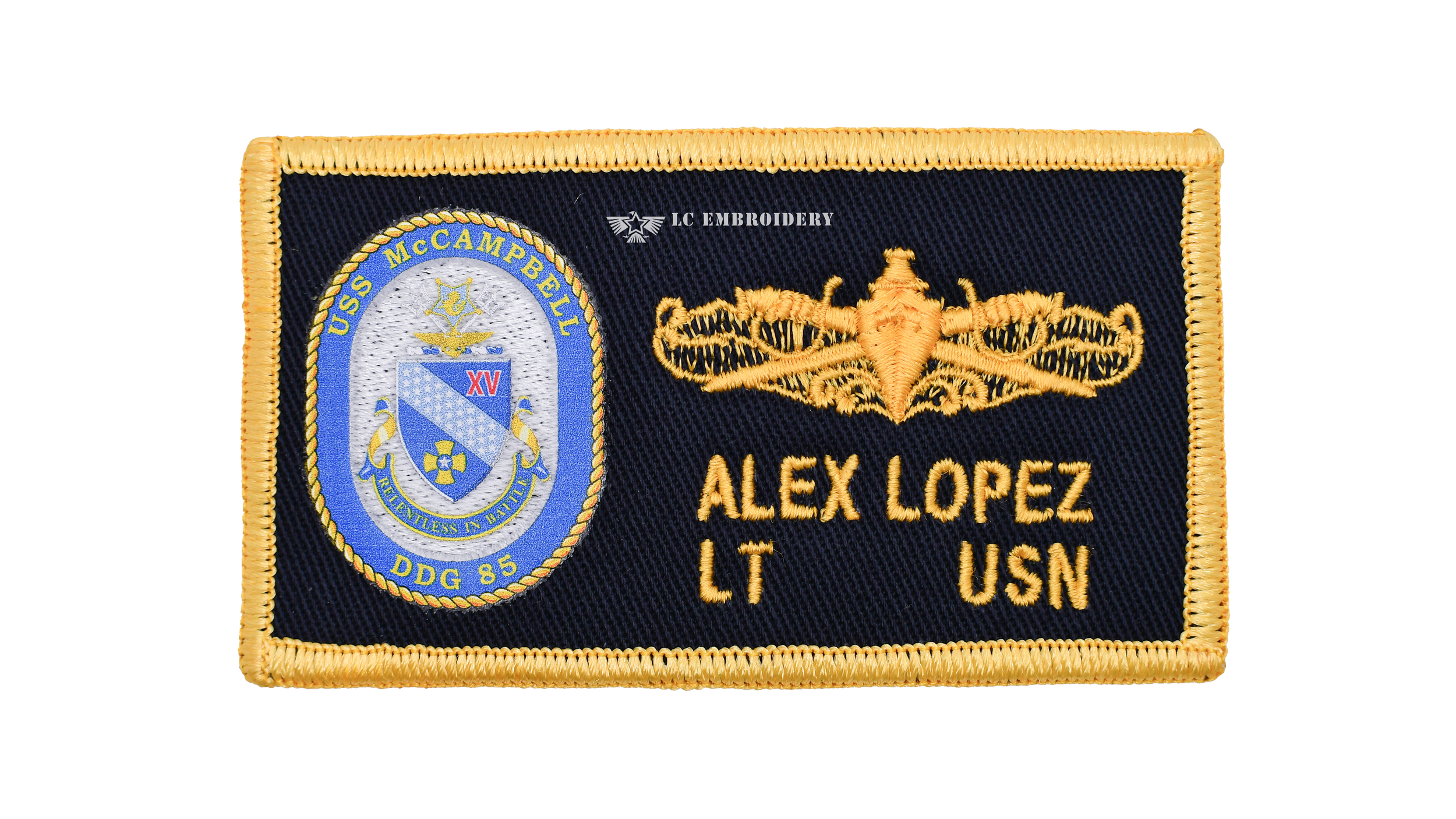 115.- USS McCAMPBELL DDG 85- E7 AND ABOVE