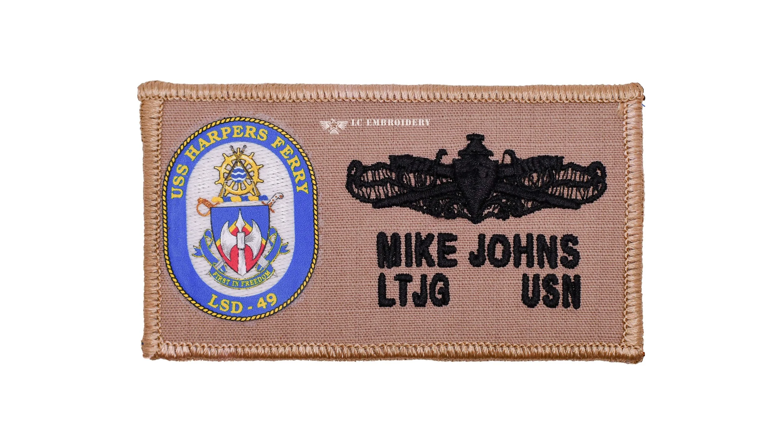 126.- USS HARPERS FERRY LSD 49 - 2POC E7 AND ABOVE