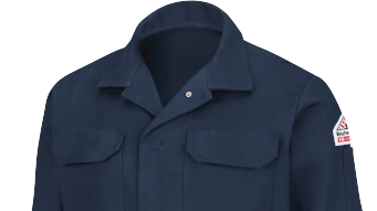 X-LARGE Navy Blue Bulwark Coverall (Coverall Only)