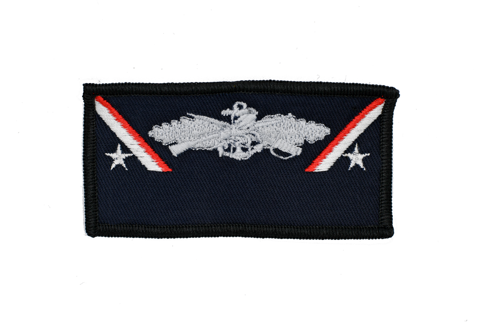FRV COVERALL NAMETAG PATCH: USS JOHN C. STENNIS — LC EMBROIDERY
