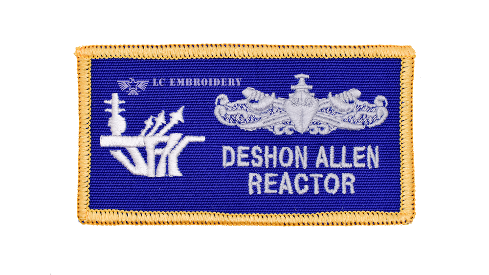 142.- USS JOHN F KENNEDY CVN 79 — LC EMBROIDERY & CLEANERS