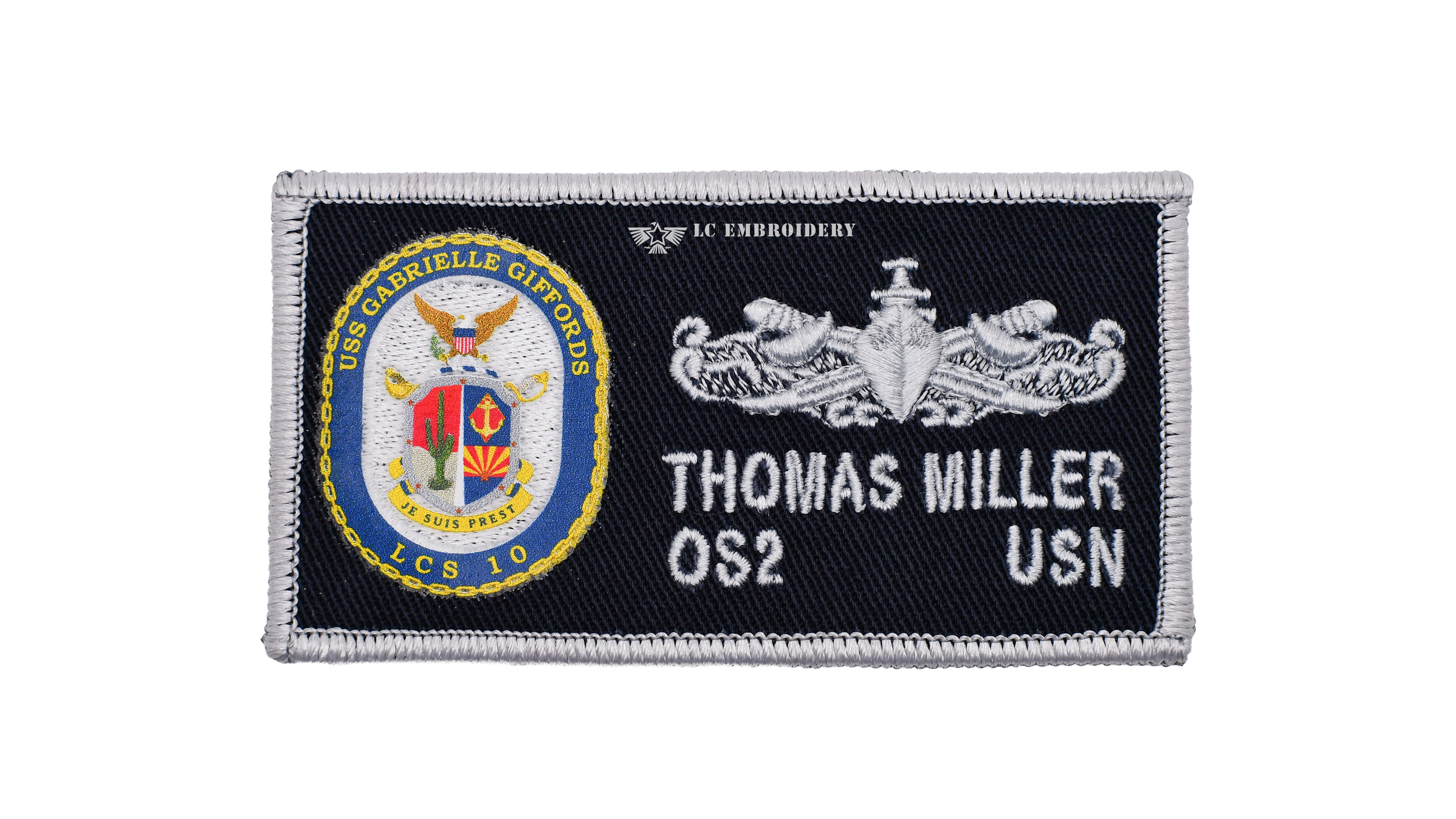 40.- USS GABRIELLE GIFFORDS LCS 10 - E6 AND BELOW