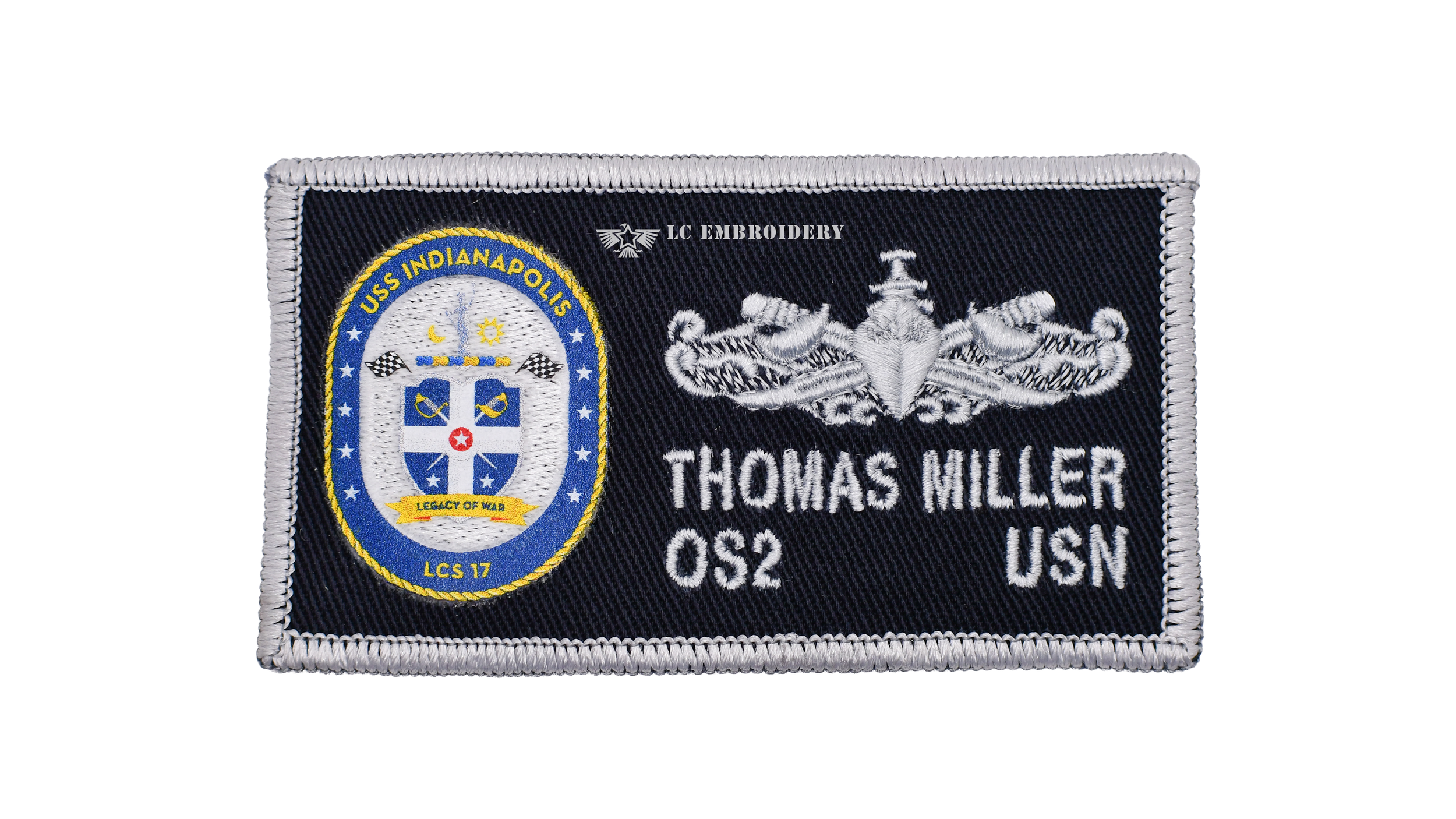 32.- USS INDIANAPOLIS LCS 17 - E6 AND BELOW