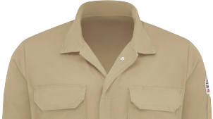 X-SMALL Khaki Bulwark Coverall (Coverall Only)