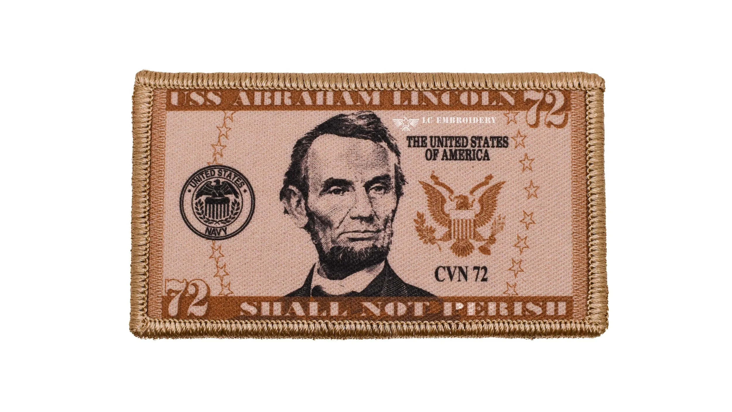 138.- USS ABRAHAM LINCOLN - 2POC KHAKI