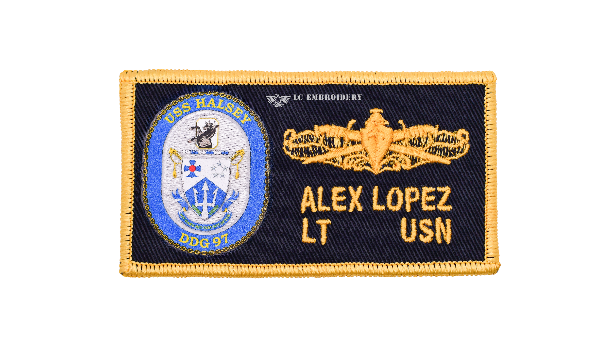 76.- USS HALSEY DDG 97 - E7 AND ABOVE