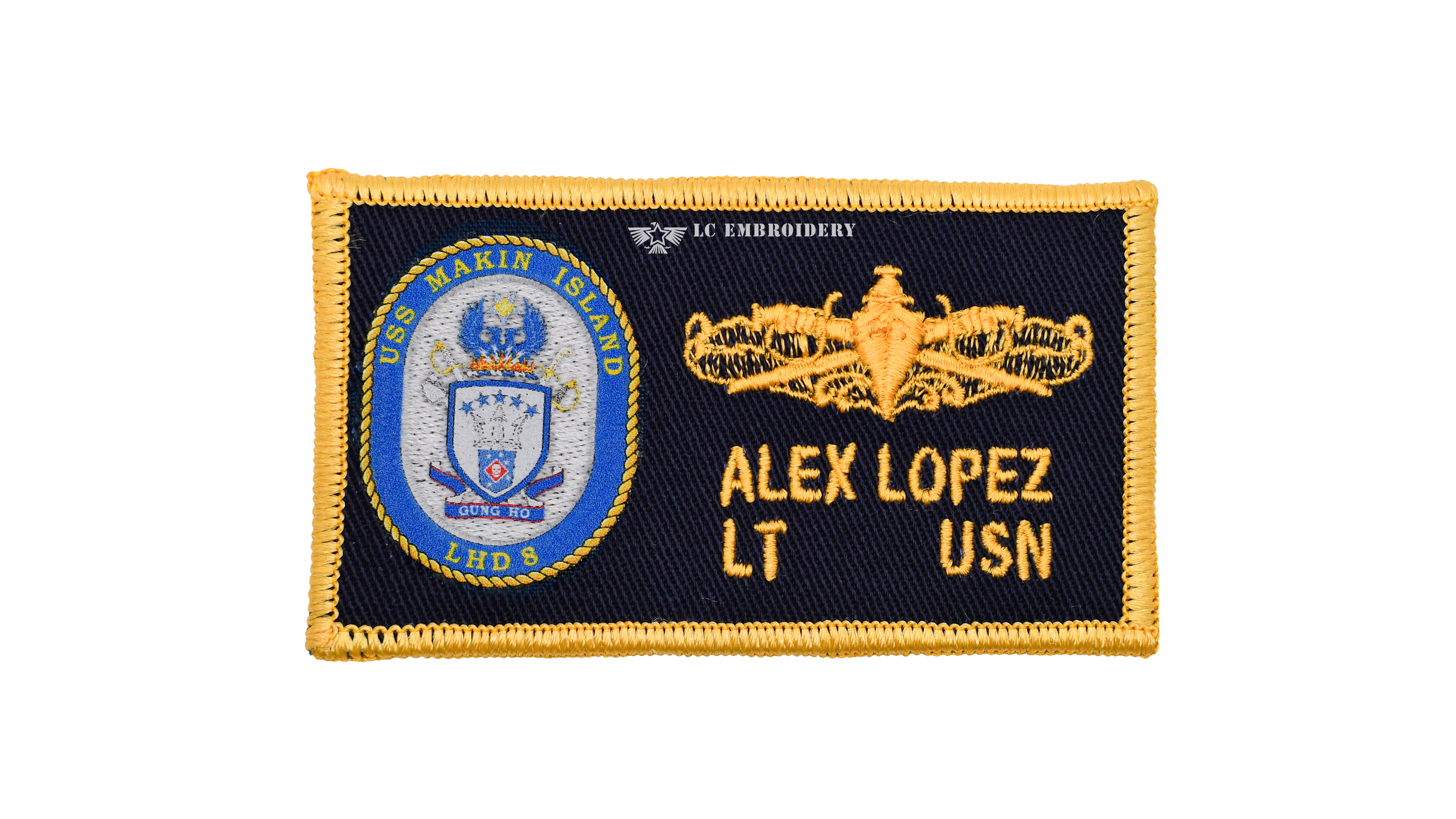 77.- USS MAKIN ISLAND LHD 8 - E7 AND ABOVE