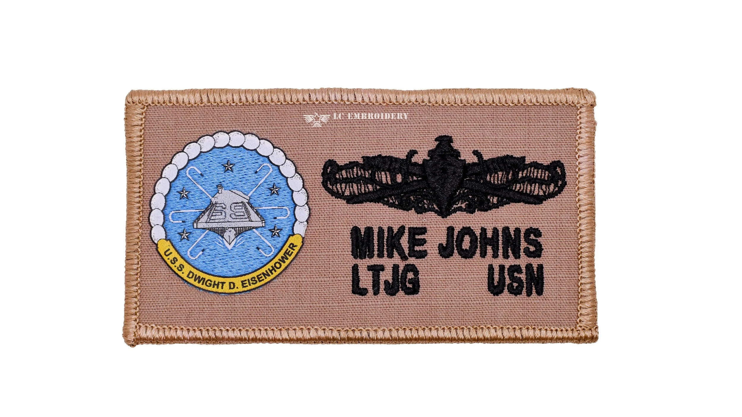 127.- USS DWIGHT D. EISENHOWER CVN 69 - 2POC E7 AND ABOVE