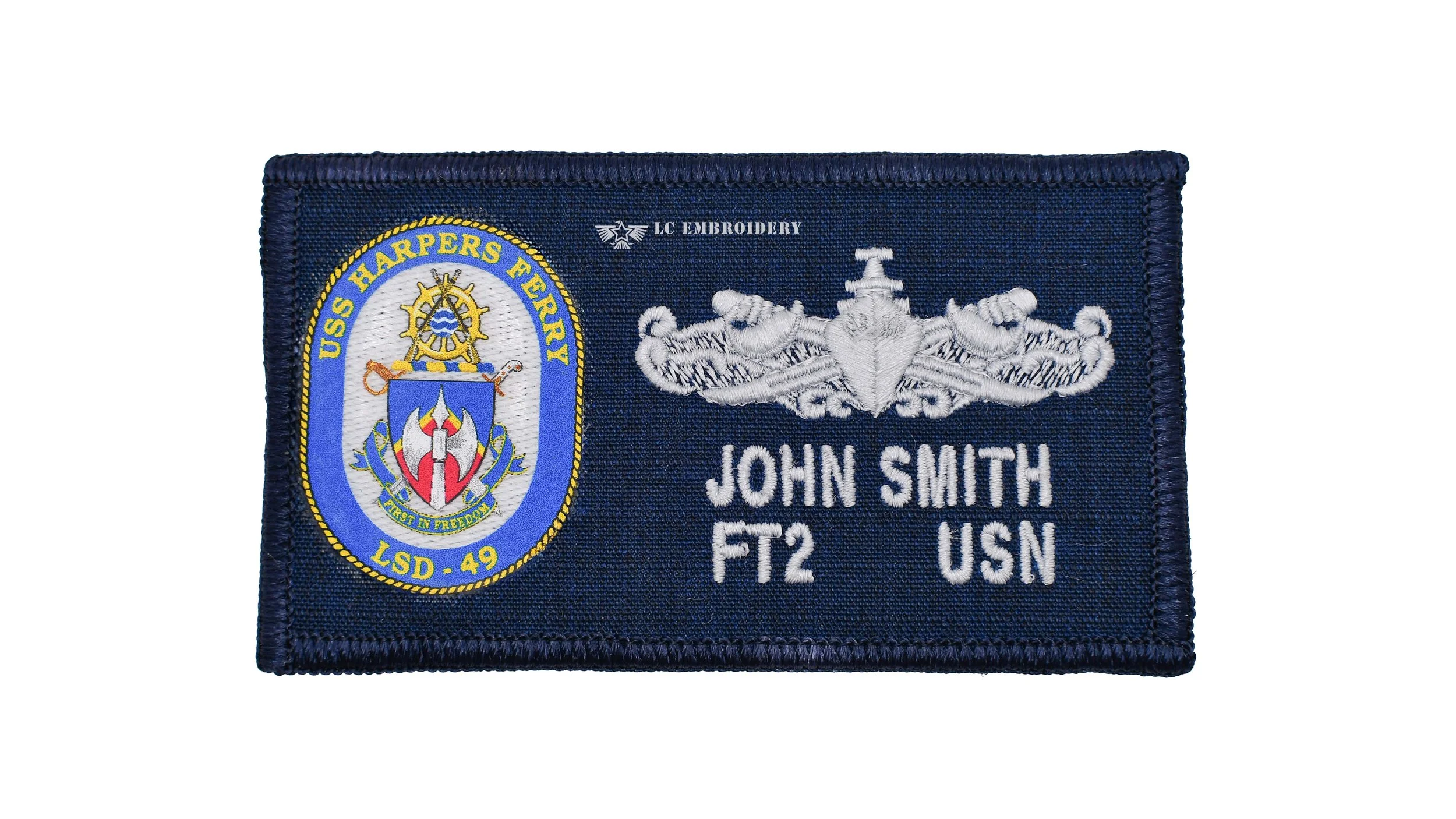 126.- USS HARPERS FERRY LSD 49 - 2POC E6 AND BELOW