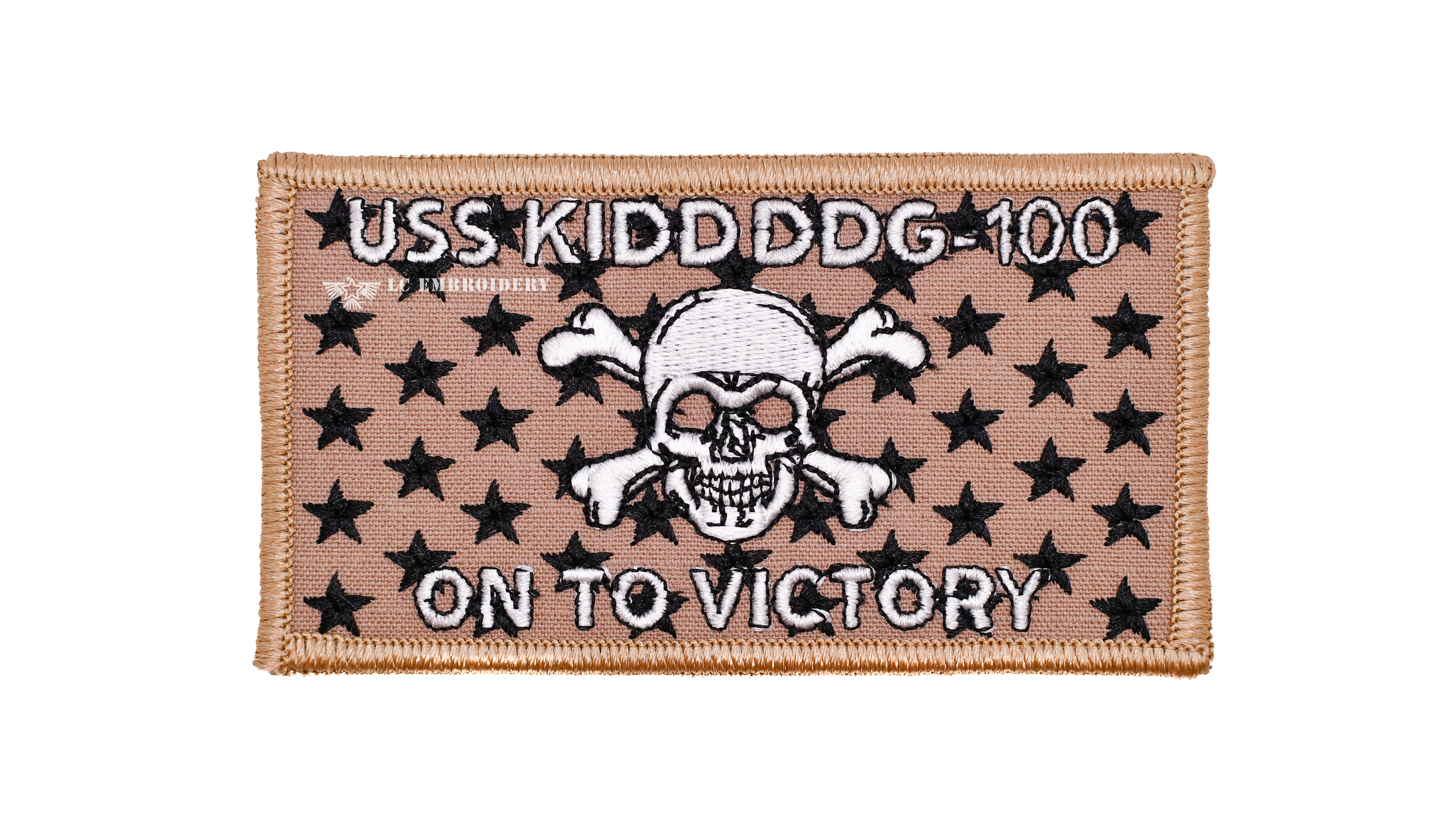124.- USS KIDD DDG 100 - 2POC KHAKI