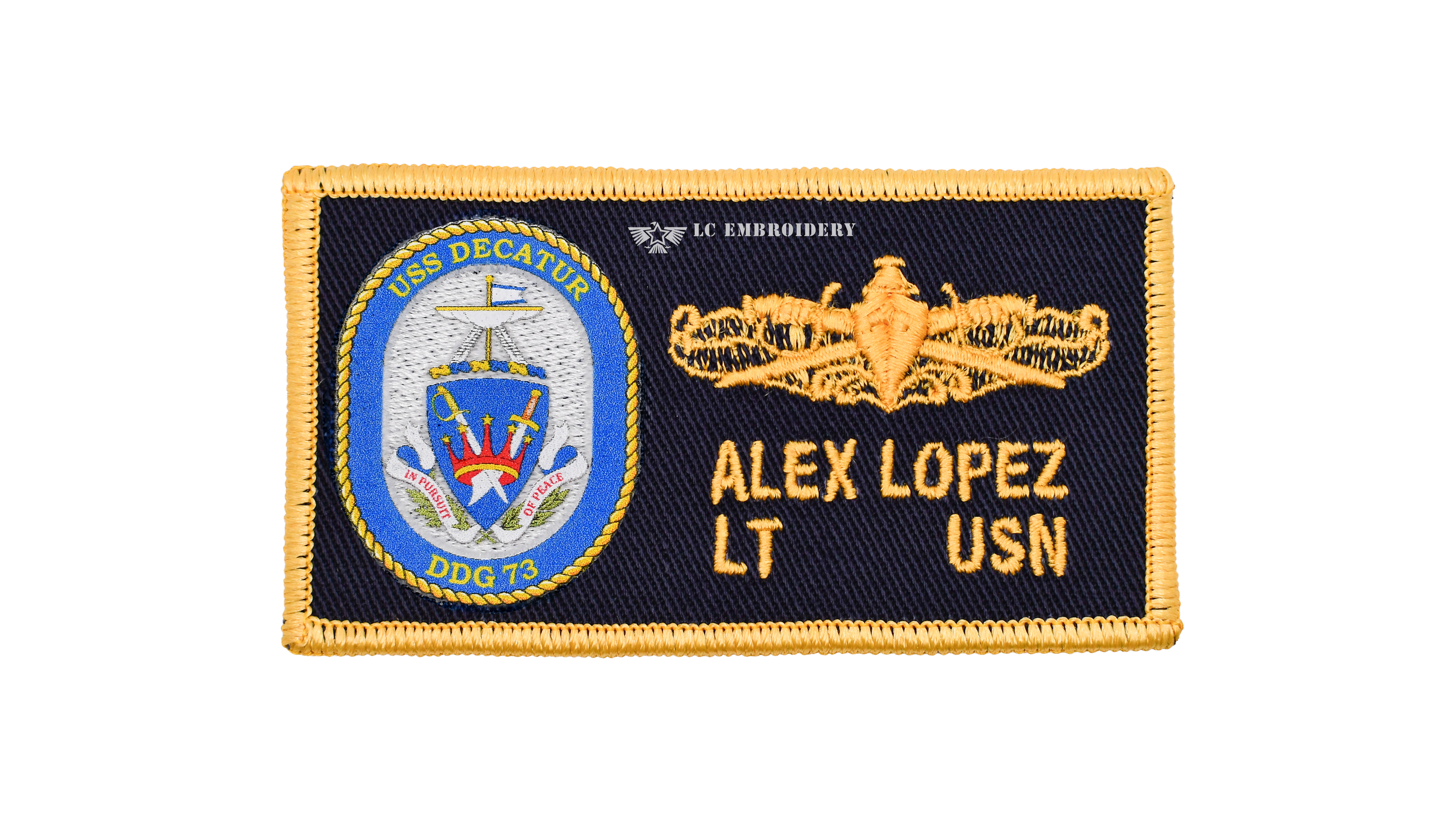 70.- USS DECATUR DDG 73- E7 AND ABOVE