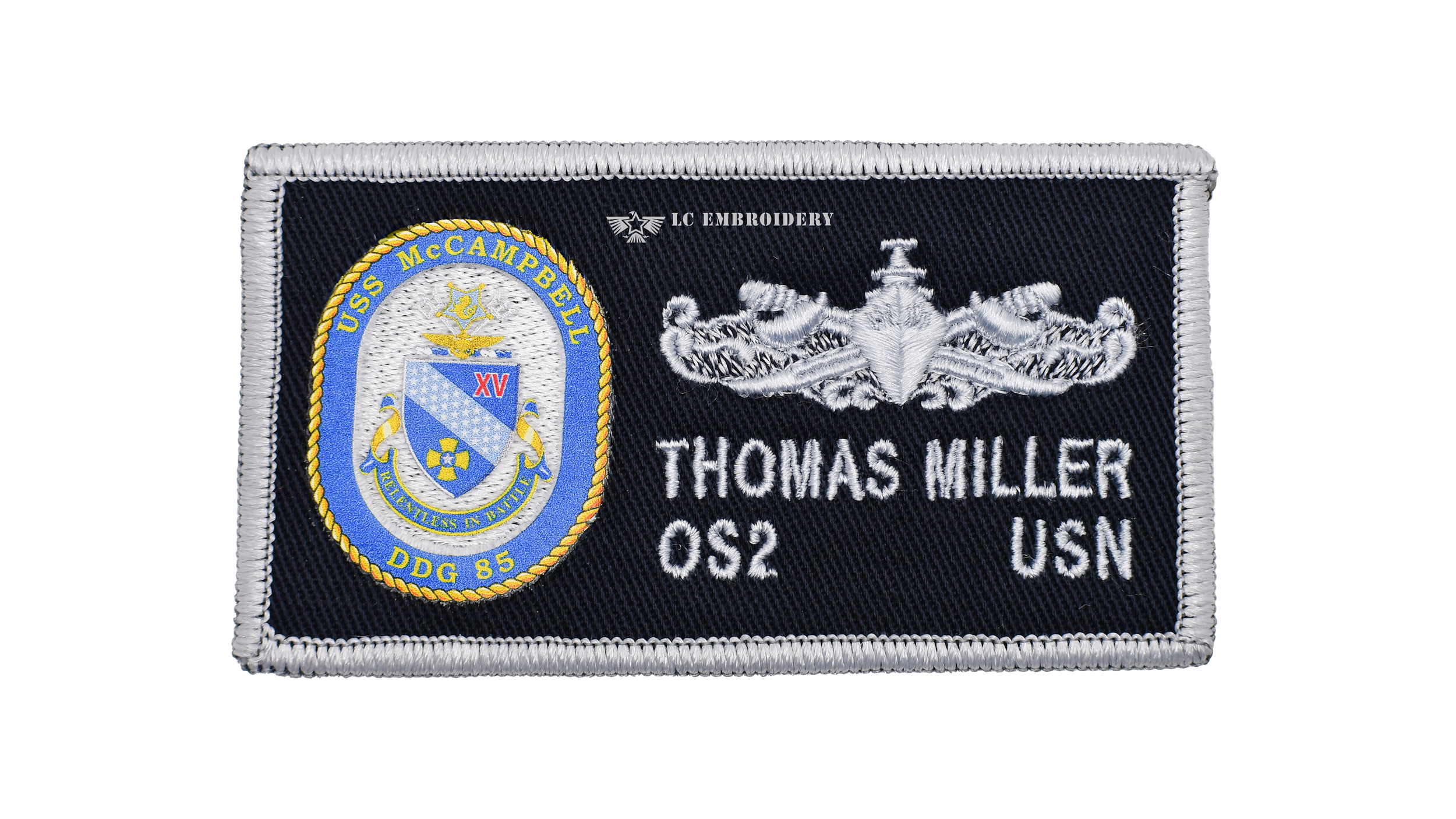 115.- USS McCAMPBELL DDG 85- E6 AND BELOW