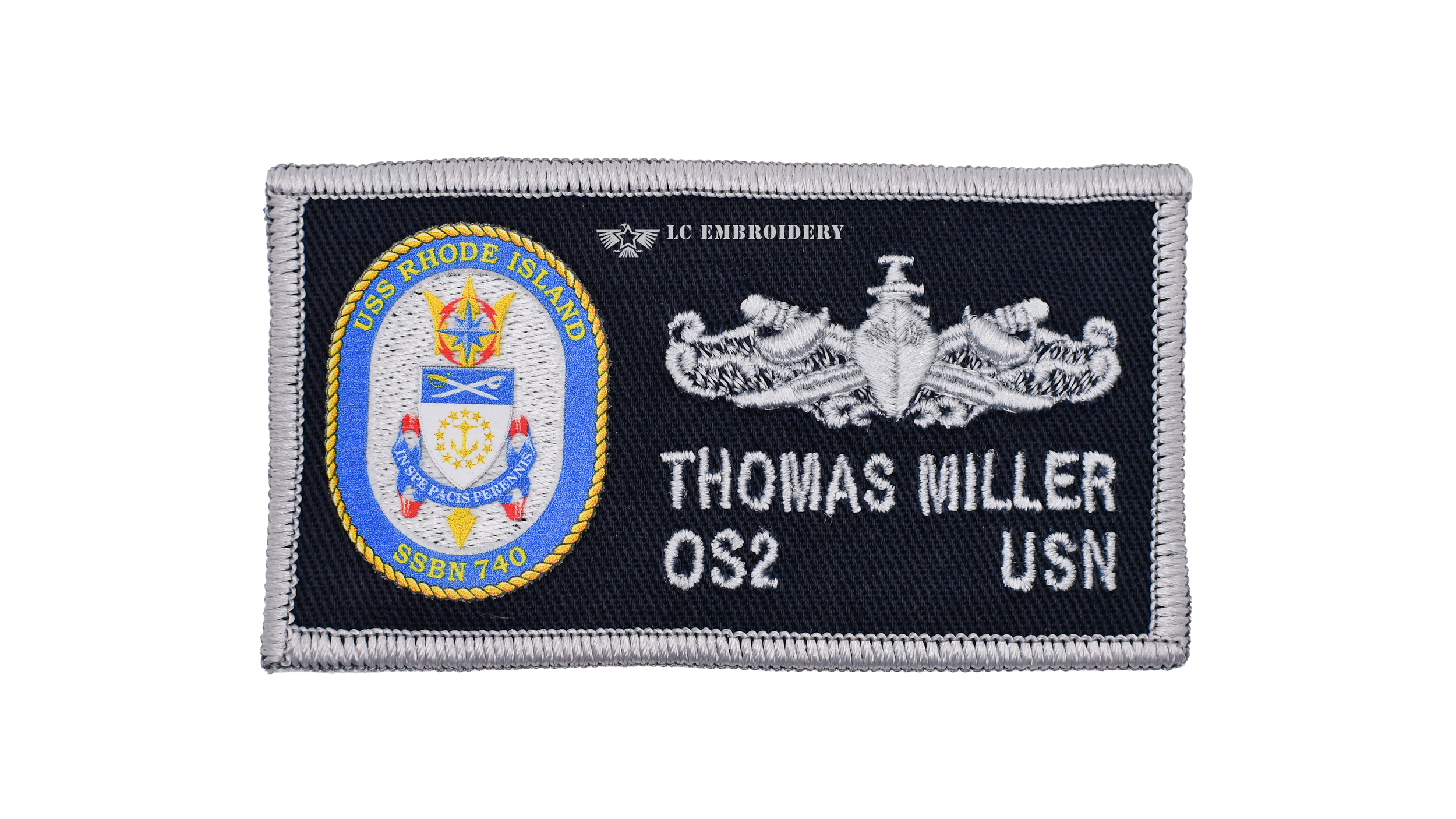 31.- USS RHODE ISLAND SSBN 740 - E6 AND BELOW