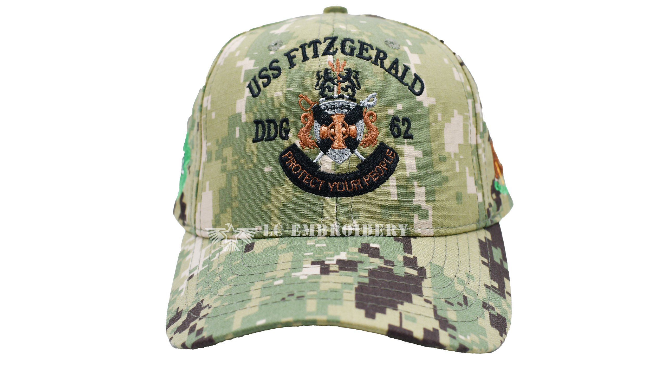 Uss Fitzgerald — LC EMBROIDERY & CLEANERS