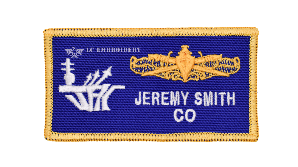 142.- USS JOHN F KENNEDY CVN 79 — LC EMBROIDERY & CLEANERS