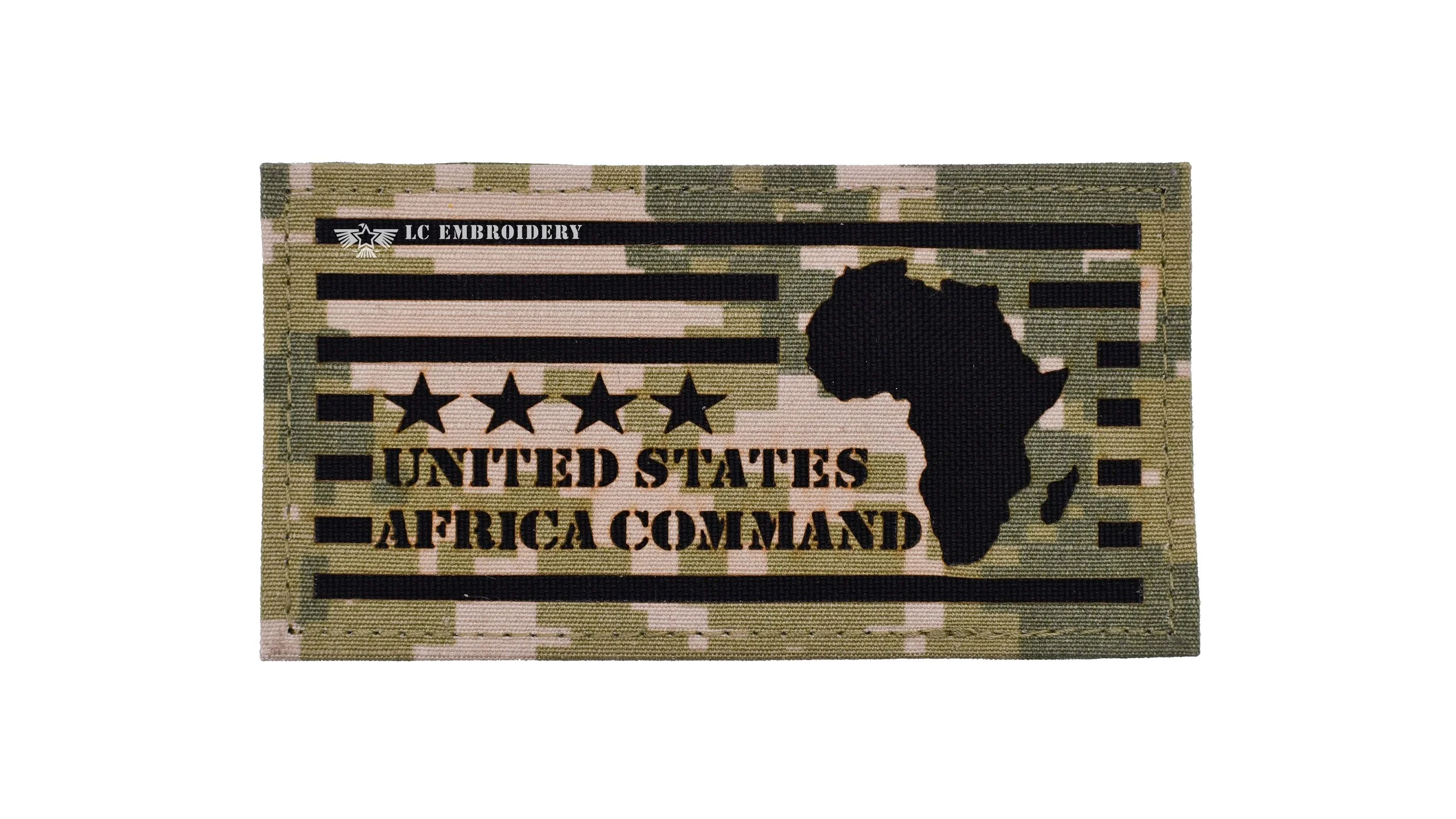 24.- UNITED STATES AFRICA COMMAND- TYPE III LASER CUT