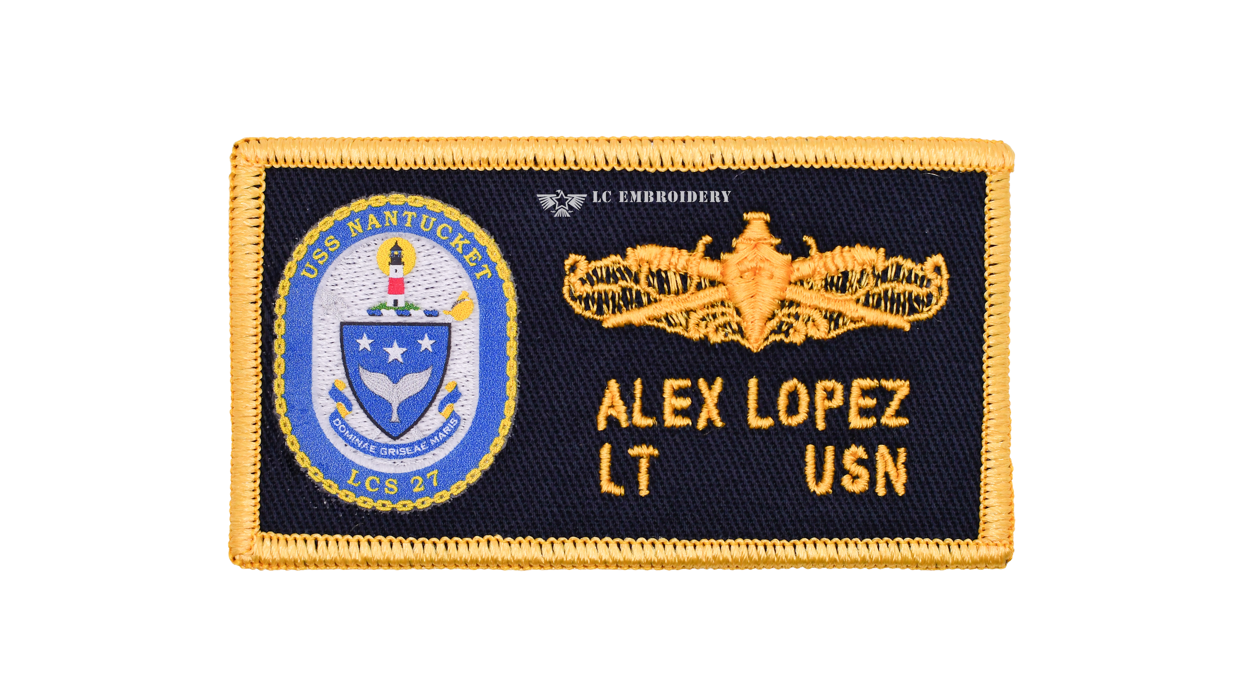 53.- USS NANTUCKET LCS 27 - E7 AND ABOVE