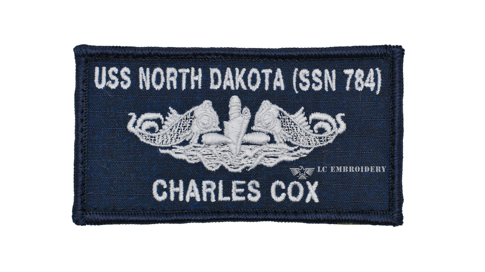 161.- USS NORTH DAKOTA (SSN 784) — LC EMBROIDERY & CLEANERS