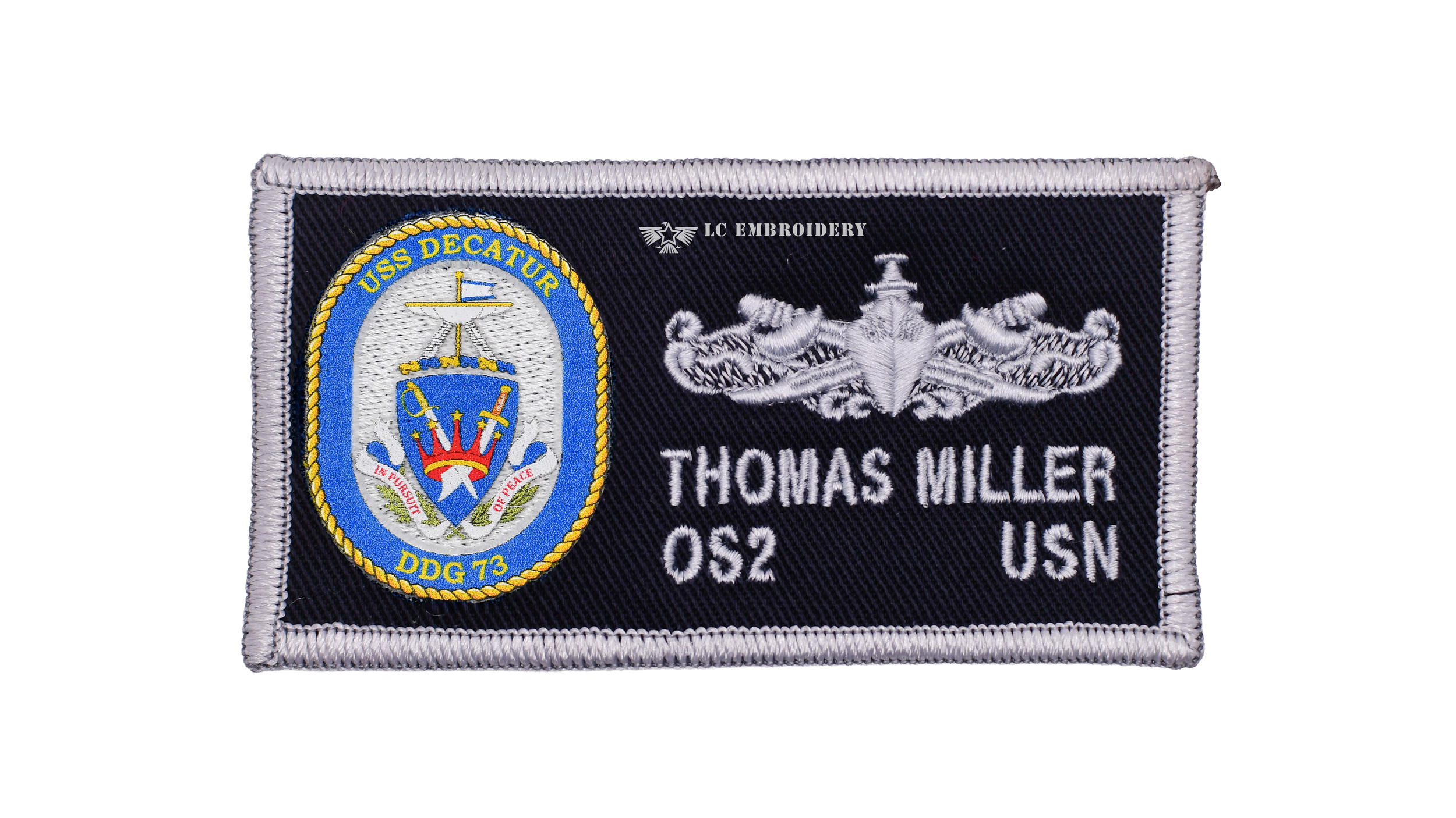 70.- USS DECATUR DDG 73- E6 AND BELOW