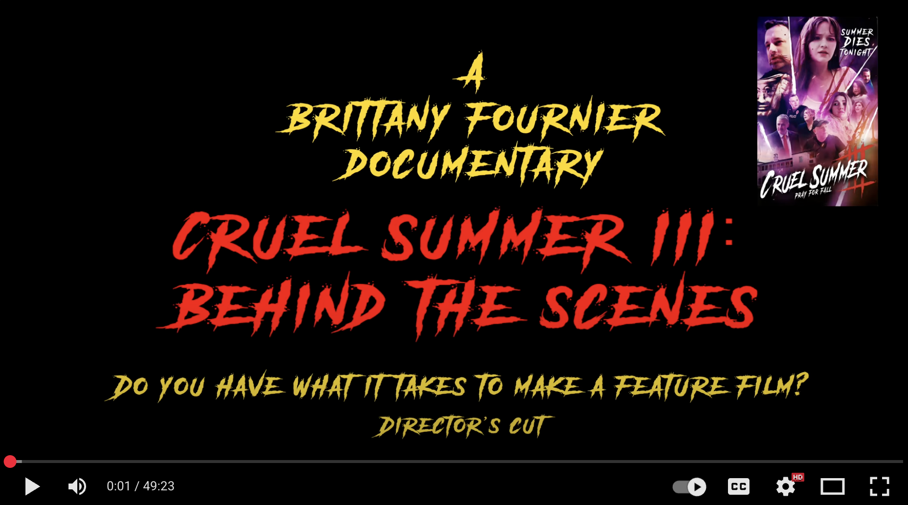 Cruel Summer III: A Brittany Fournier Documentary