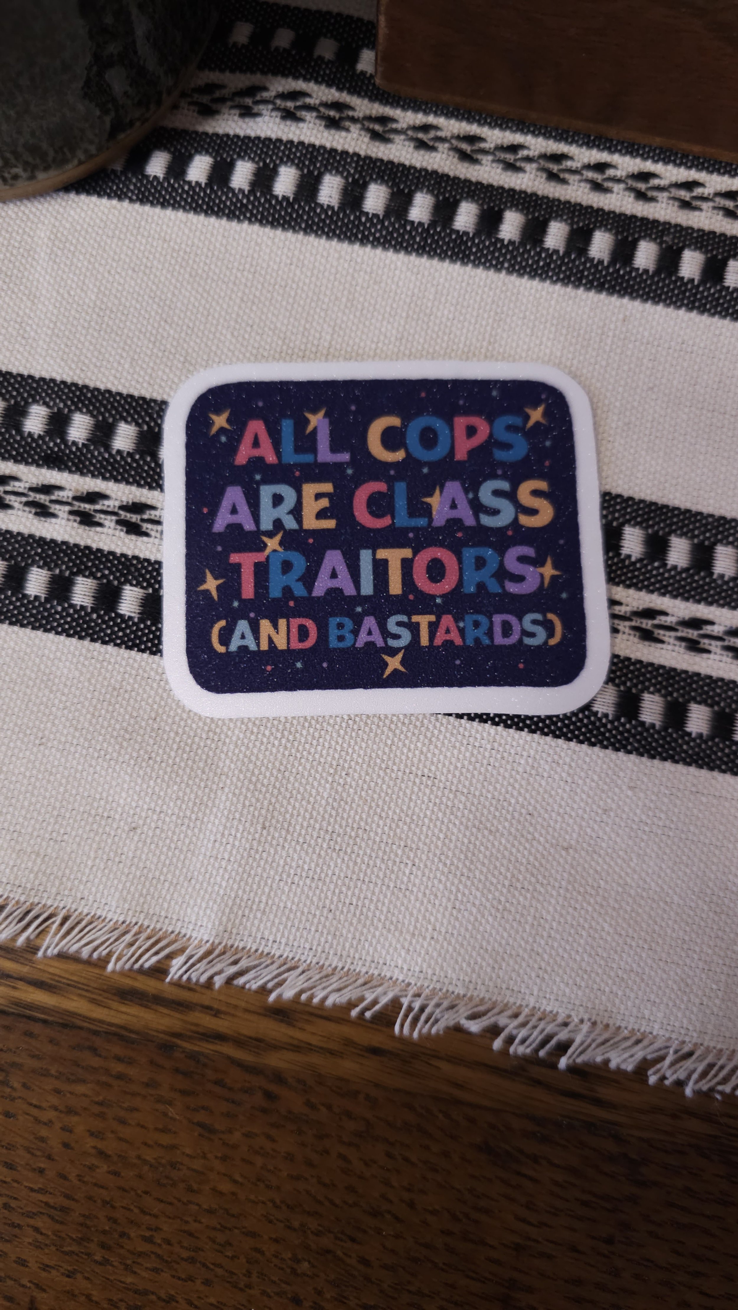 Class Traitor Sticker