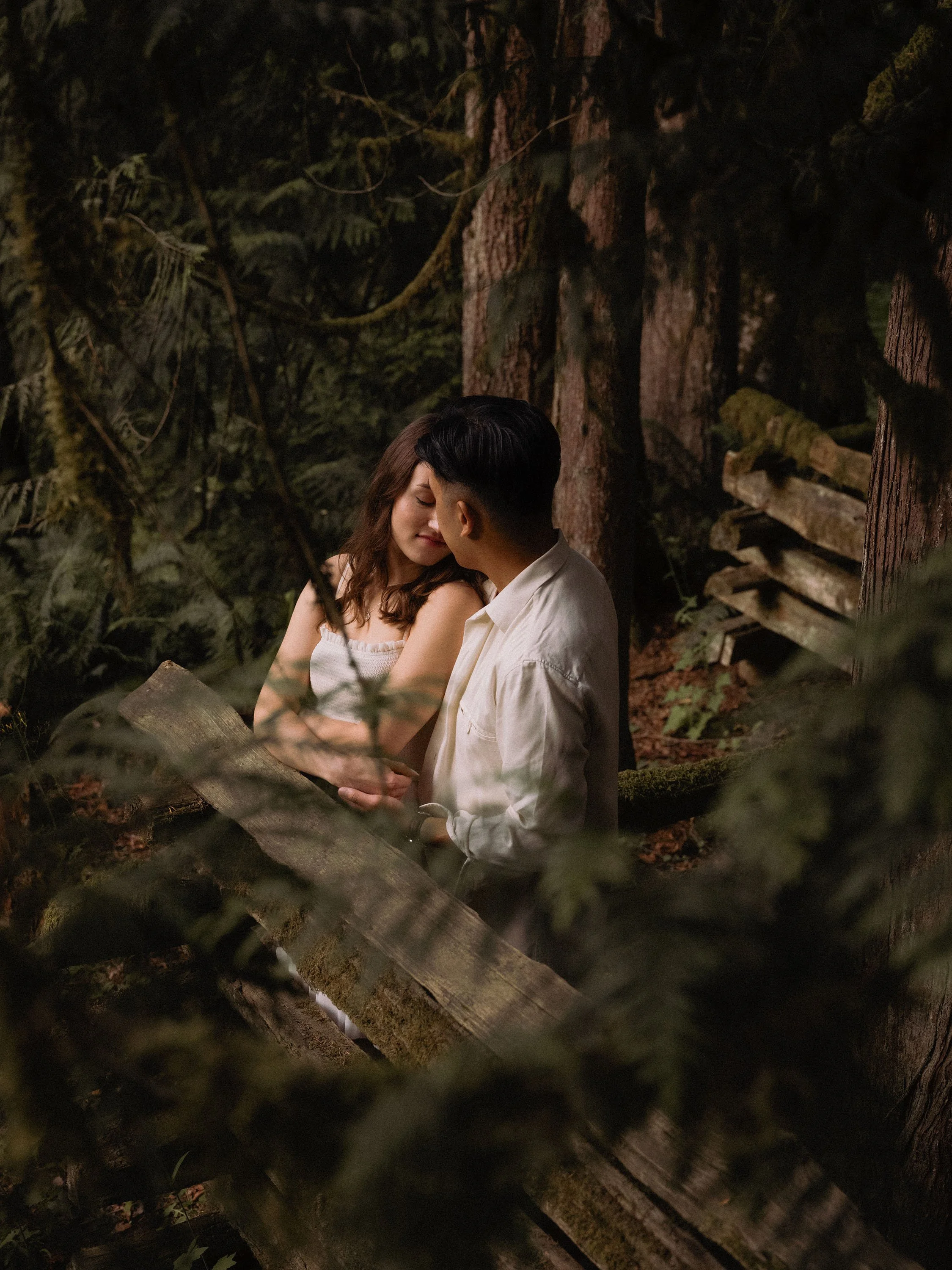Vancouver Nature Engagement Photoshoot