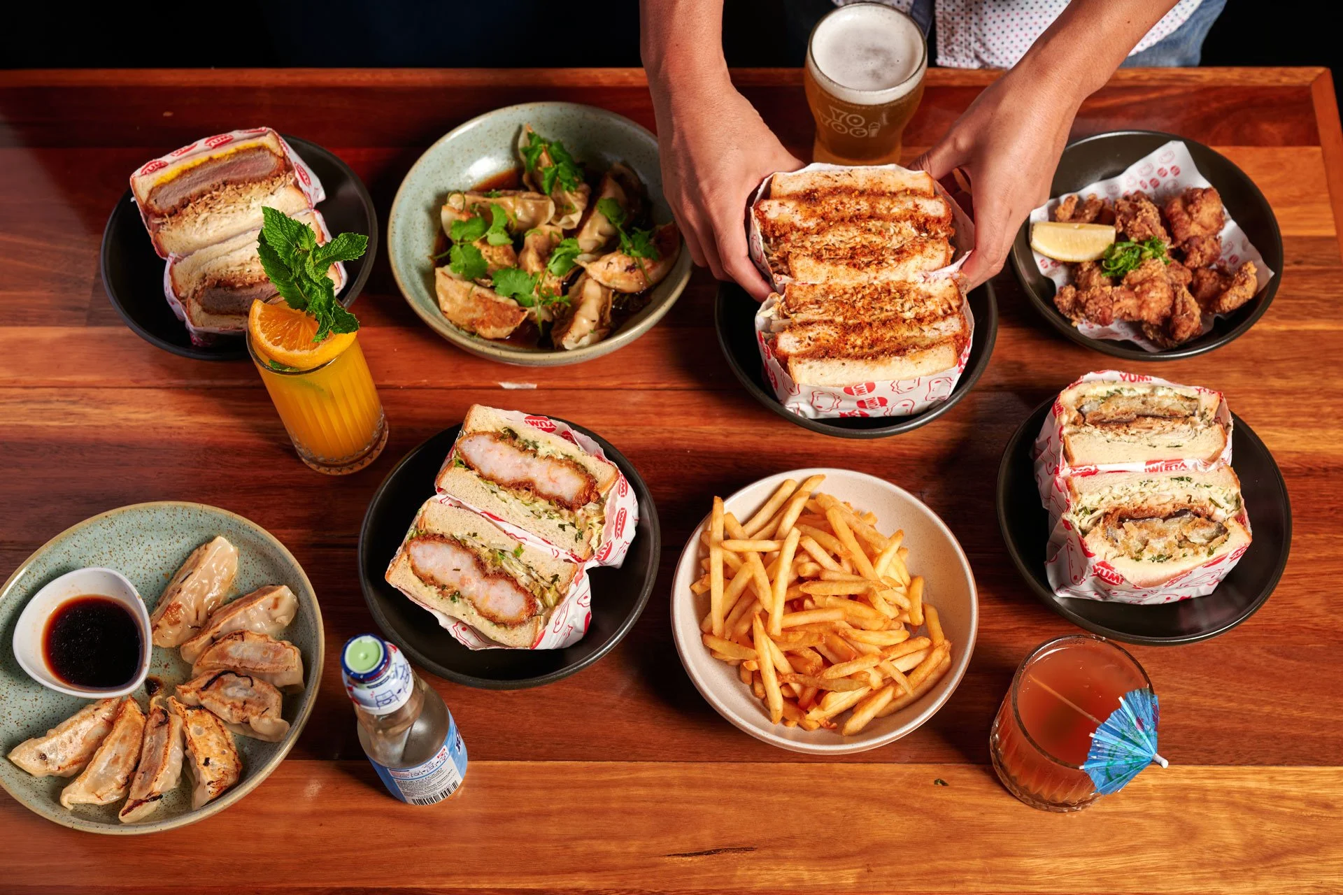 Japanese Sando Culture Comes to Harajuku Gyoza 