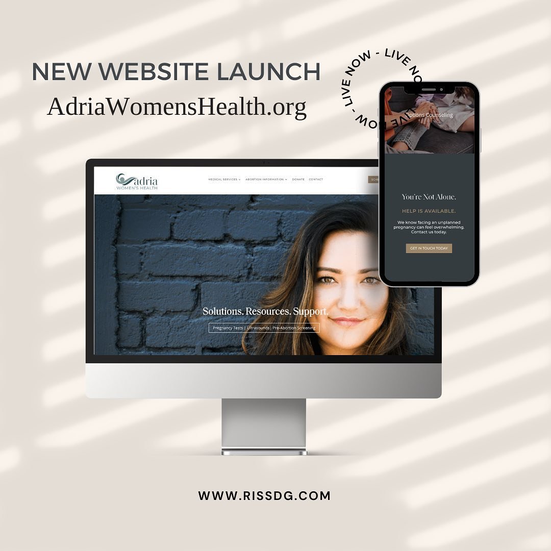 Another new website is live! Check out Adria Women&rsquo;s Health today. Love the way this project turned out. Get in touch today and let&rsquo;s discuss your design project needs.
..
..
..
..
#webdesigner #websitedesign #femalewebdesigner #womenowne