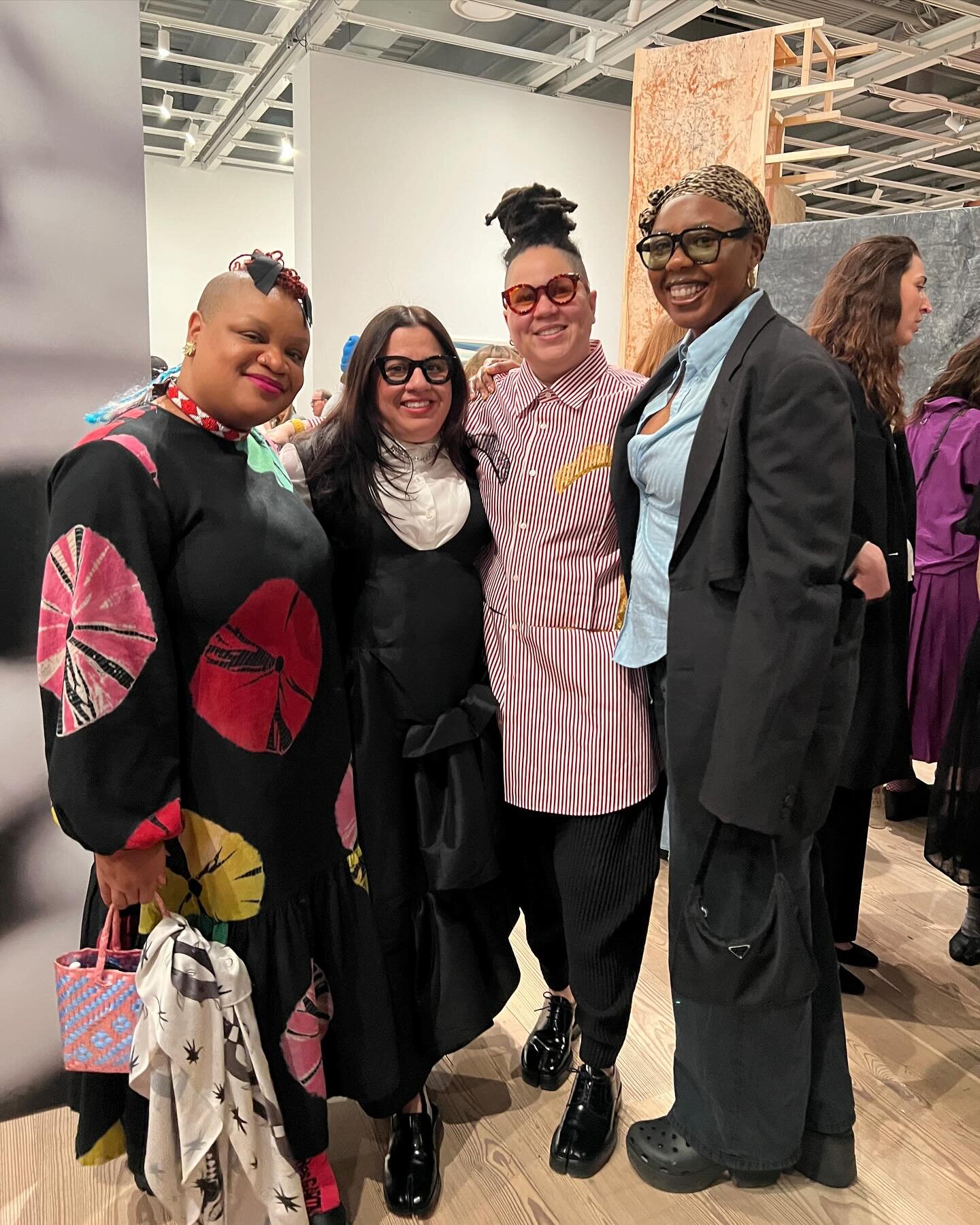 This week I was in NYC to attend the opening of the 2024 @whitneymuseum Biennial, curated by of my dearest friends, Meg Onli @monastictrio, and @chrrrissie. There was so much love in the room(s) that night! It was incredible to witness the commitment