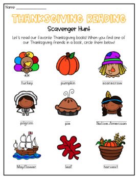 Thanksgiving Reading Scavenger Hunt & READO 1 2 3.jpg