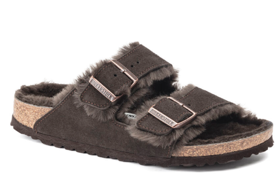 Birkenstock Furry Slides