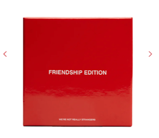We're Not Really Strangers Friendship Card Game