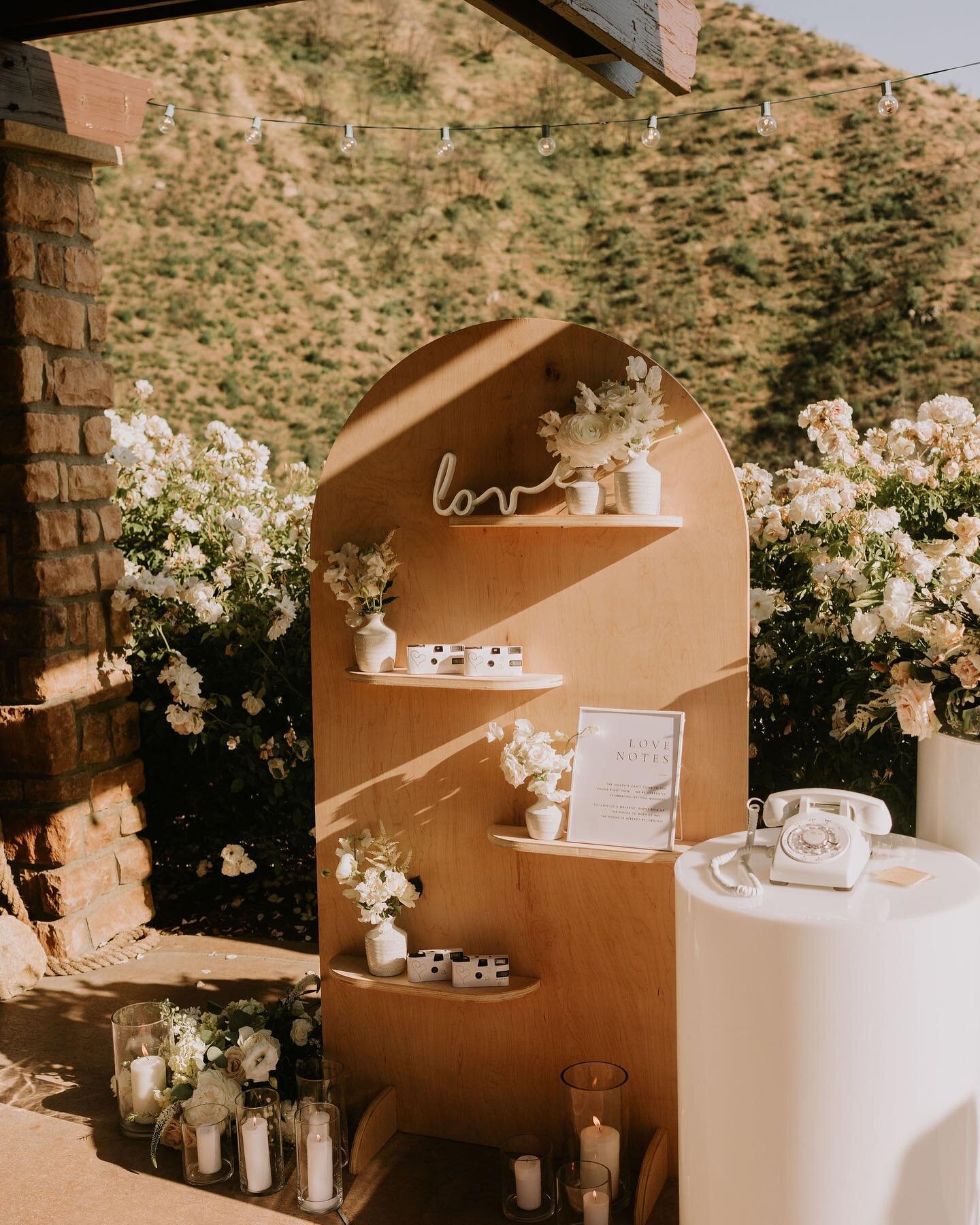 &ldquo;The Joseph&rsquo;s can&rsquo;t come to the phone right now&hellip;&rdquo; Such a stylish way to display the @afterthetone.co with our wooden board! Loved helping @christinaconti_joseph design her wedding! So beautiful and fun! @serendipity_wed