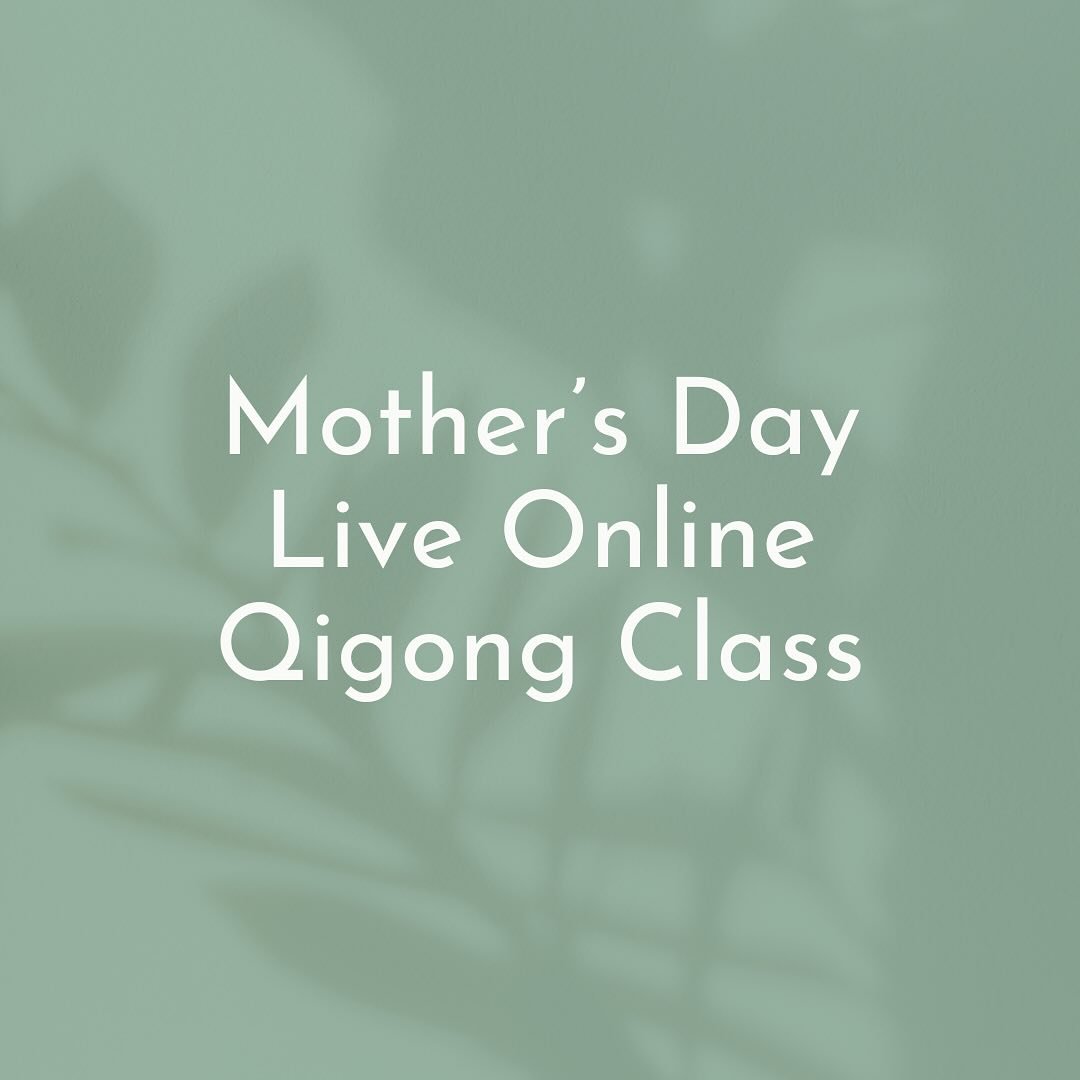 I&rsquo;m hosting a live online Qigong class this Sunday at 9:00am AEST, it&rsquo;s Mother&rsquo;s Day. 🌼🌸🌺

I&rsquo;d love for you to join me and start the day feeling vibrant and invigorated. I&rsquo;m offering all non-members the opportunity to