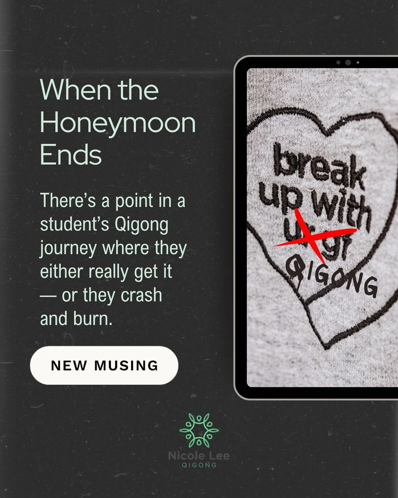 There&rsquo;s a point in every Qigong journey where you either really get it &mdash; or you crash and burn.

Some people fall in love immediately, letting it transform body, mind, and spirit. Others hit the steep part of the learning curve &mdash; wh