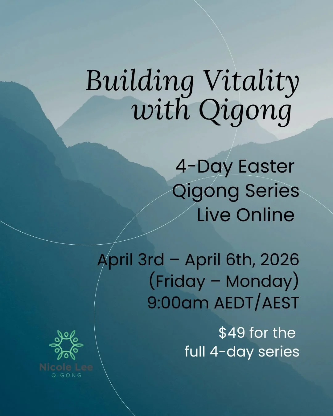 There&rsquo;s a point where practice stops being something you do, and becomes something you can feel in your body, as your vitality begins to build.

That only comes through consistency, and staying with the practice long enough.

Over four mornings