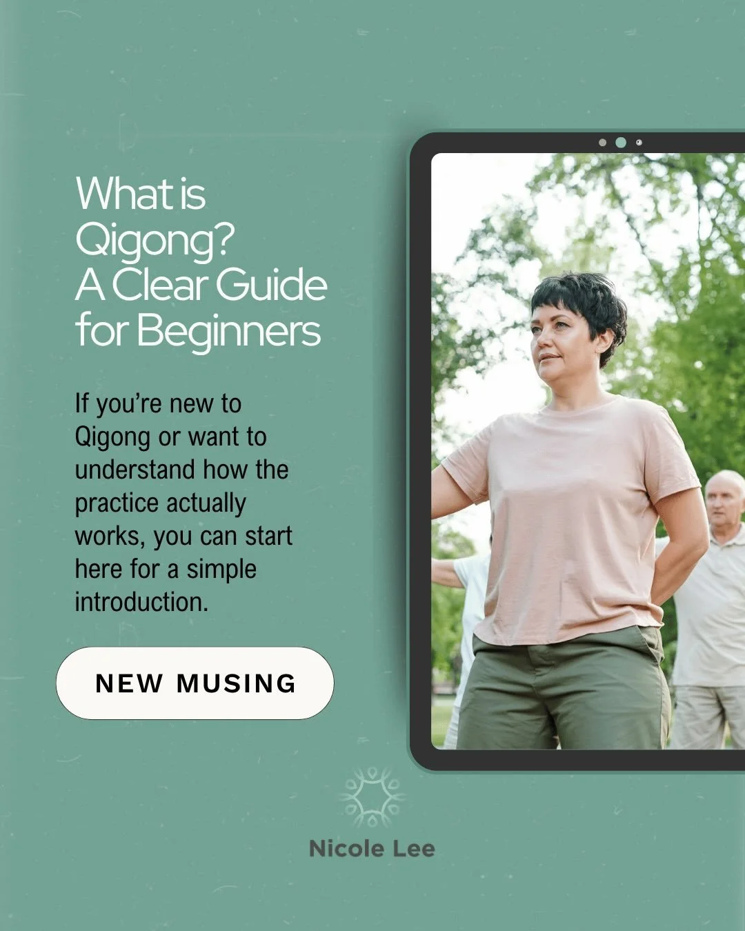 So turns out that I never actually wrote a blog on what Qigong is?!

Qigong can look simple on the surface. Slow movement. Breathing. Stillness.

But that&rsquo;s not really where the practice is. You can go through the motions of a form and not be d