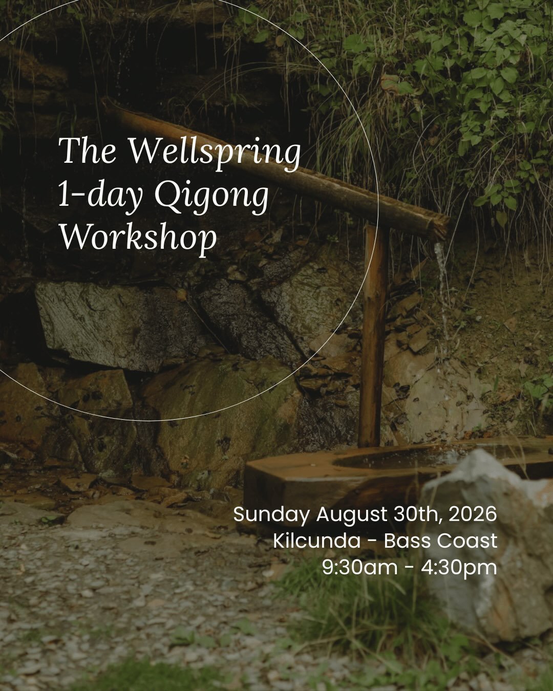 Qigong is a practice of giving attention.

Most people think it&rsquo;s about gentle movement. Really, it&rsquo;s about attention that cultivates energy. 

Attention to the body.
Attention to the breath.
Attention to ourselves.

We spend so much of o